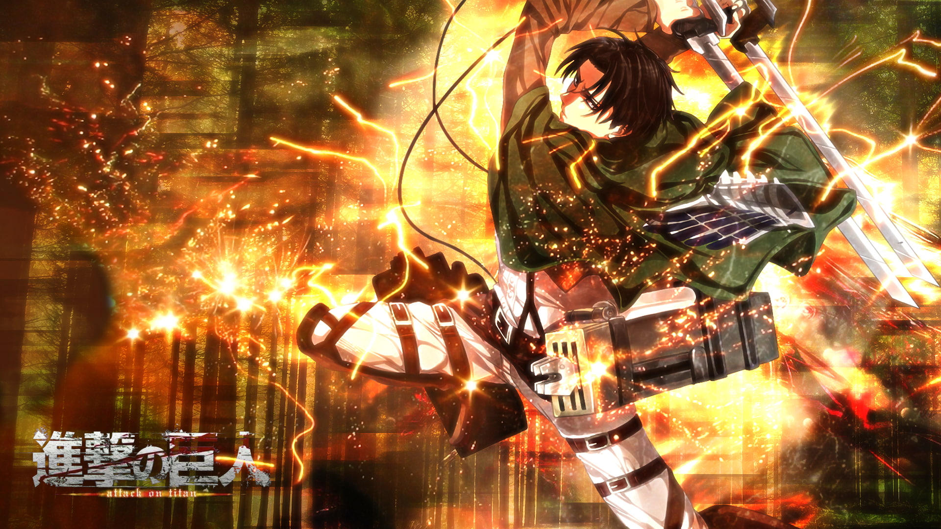 1080P, 1920x1080, Attack, fantastic, Titan, HD Wallpaper