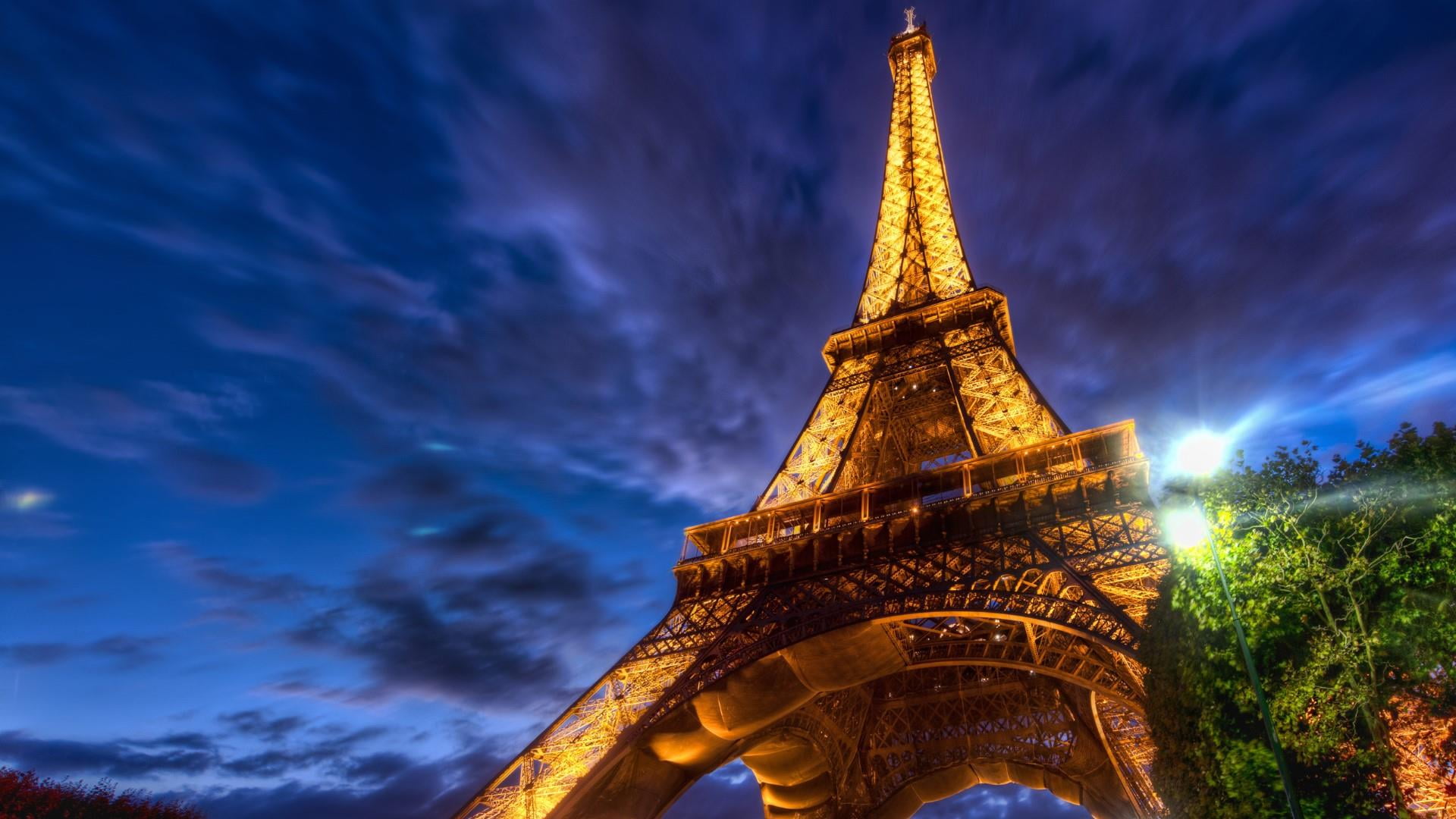 nature, tower, spire, travel, paris, dusk, architecture, the past, illuminated, built structure, building exterior, eiffel tower, impressive, night, europe, HD Wallpaper