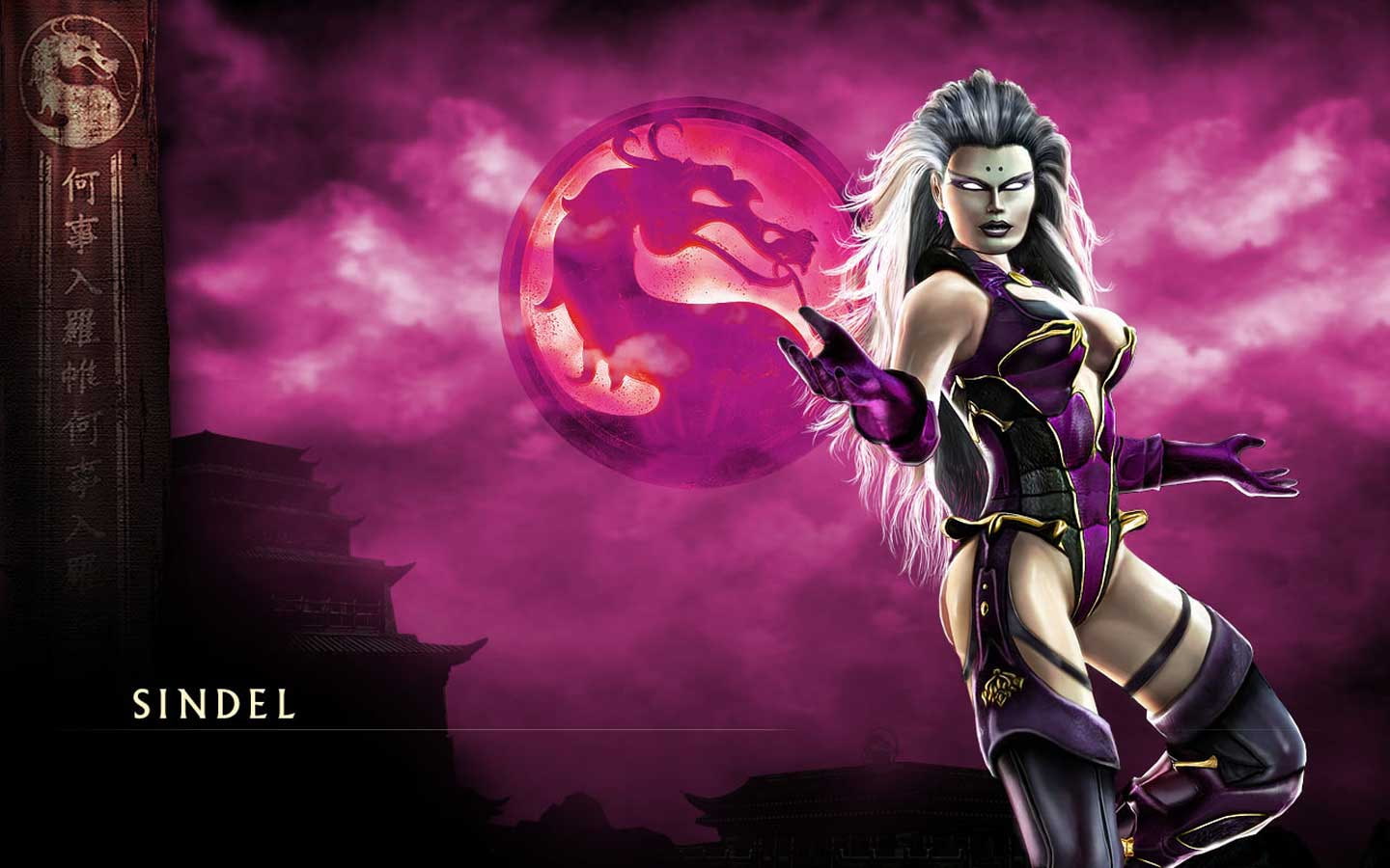 games, deception, art, hd, mortal, video, 720P, sindel, kombat, HD Wallpaper