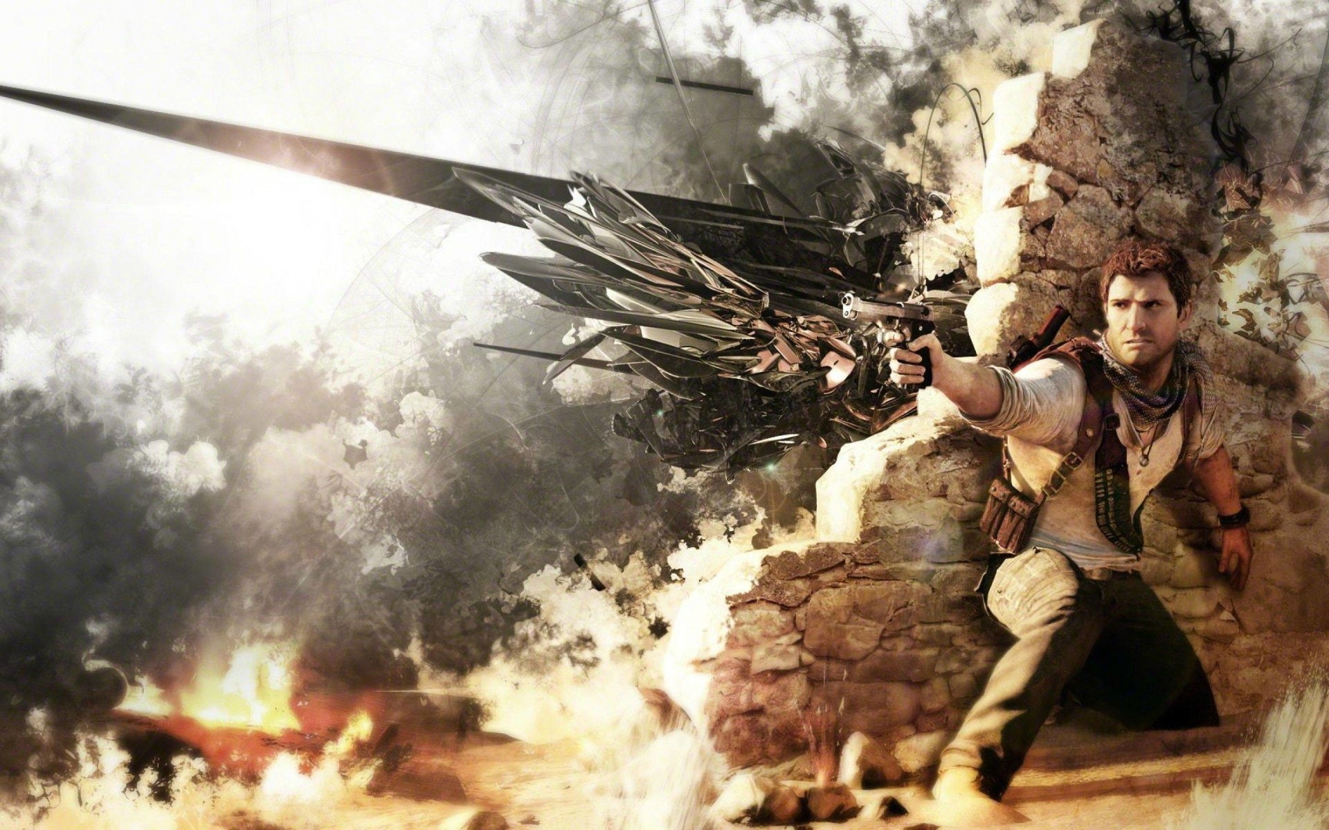 1080P, Uncharted, Uncharted 3: Drakes Deception, HD Wallpaper