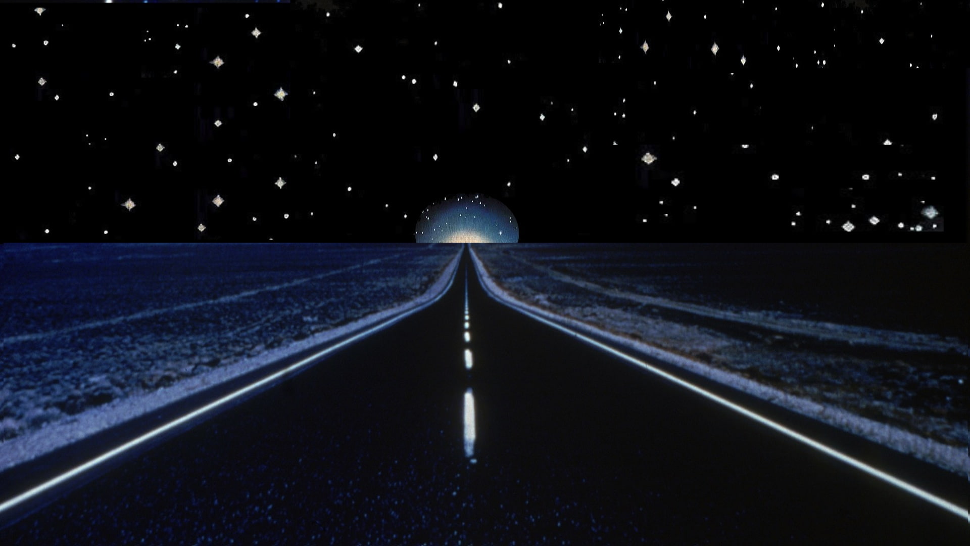 1080P, drama, encounters, poster, thriller, road, close, night, stars, sky, kind, sci fi, HD Wallpaper