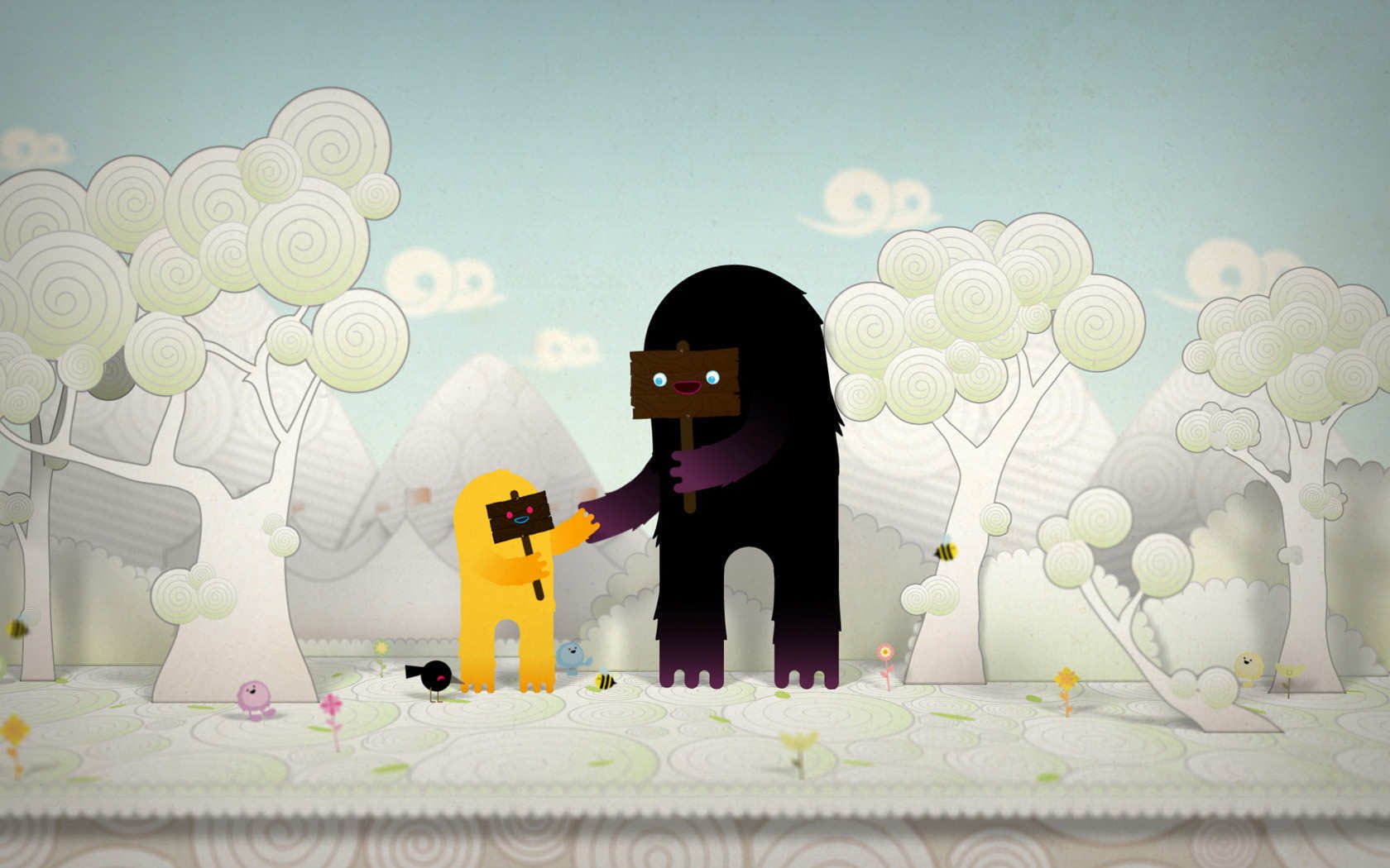 good, cartoon, 720P, vibrations, HD Wallpaper