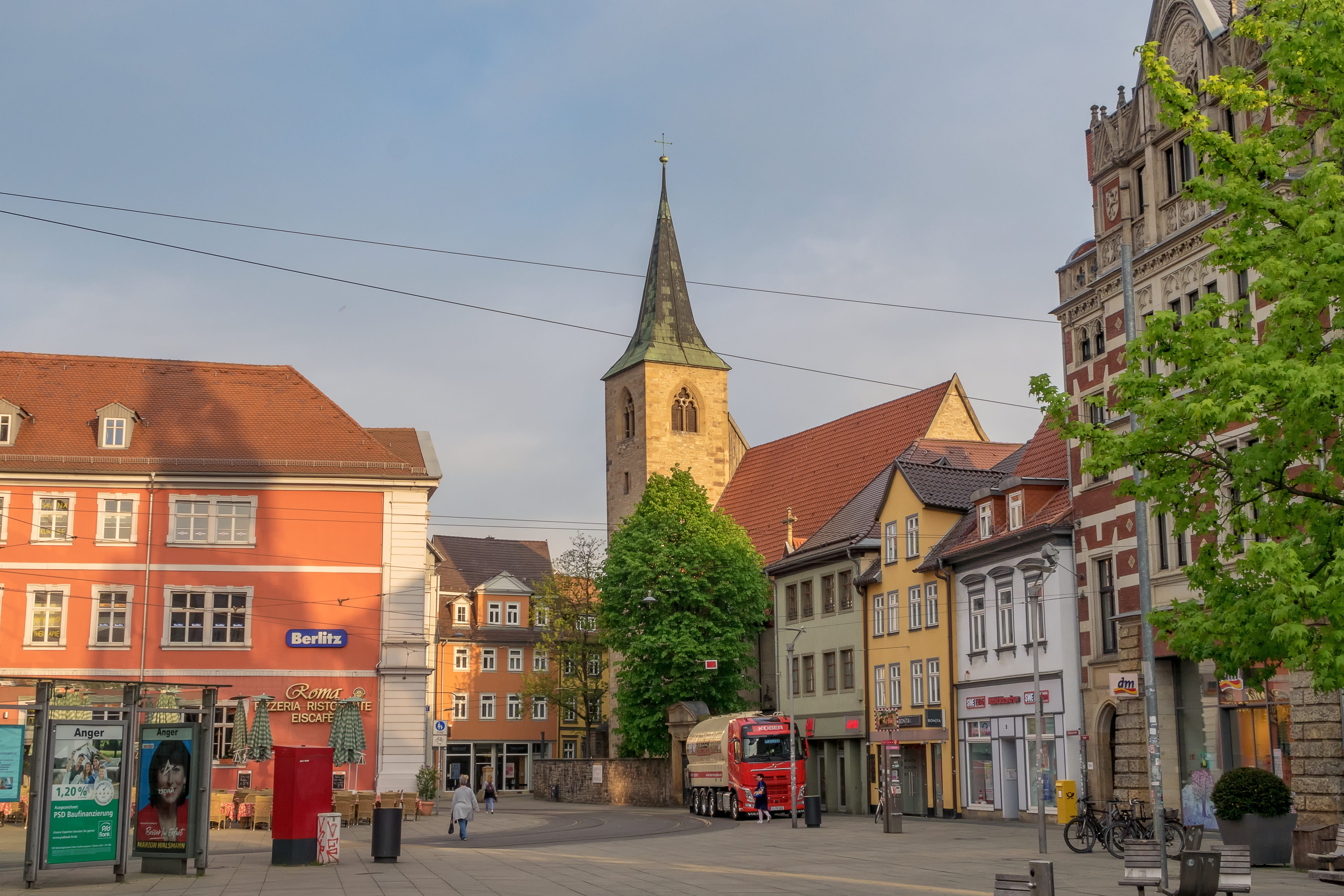 built structure, car, thuringia germany, building exterior, transportation, outdoors, anger, building, city, land vehicle, motor vehicle, mode of transportation, HD Wallpaper