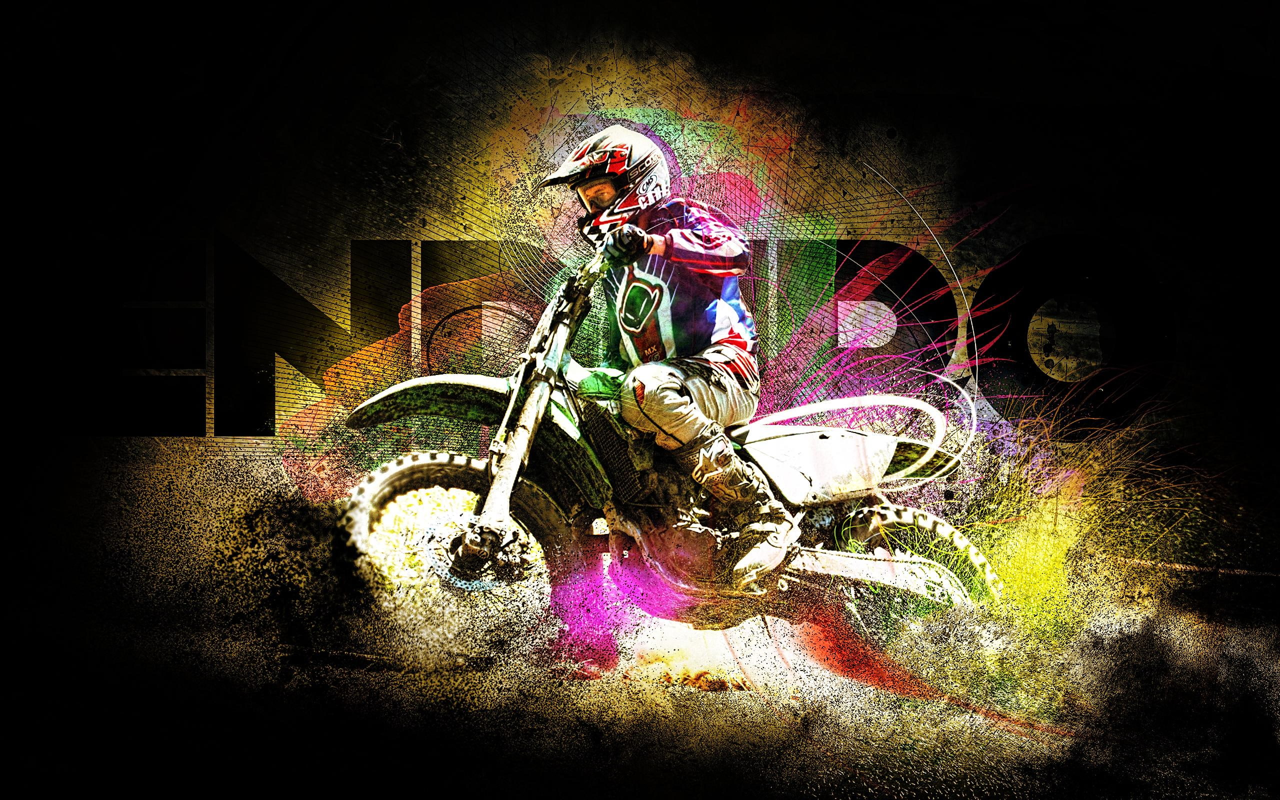 creative and graphics, 2K, enduro, racing, HD Wallpaper