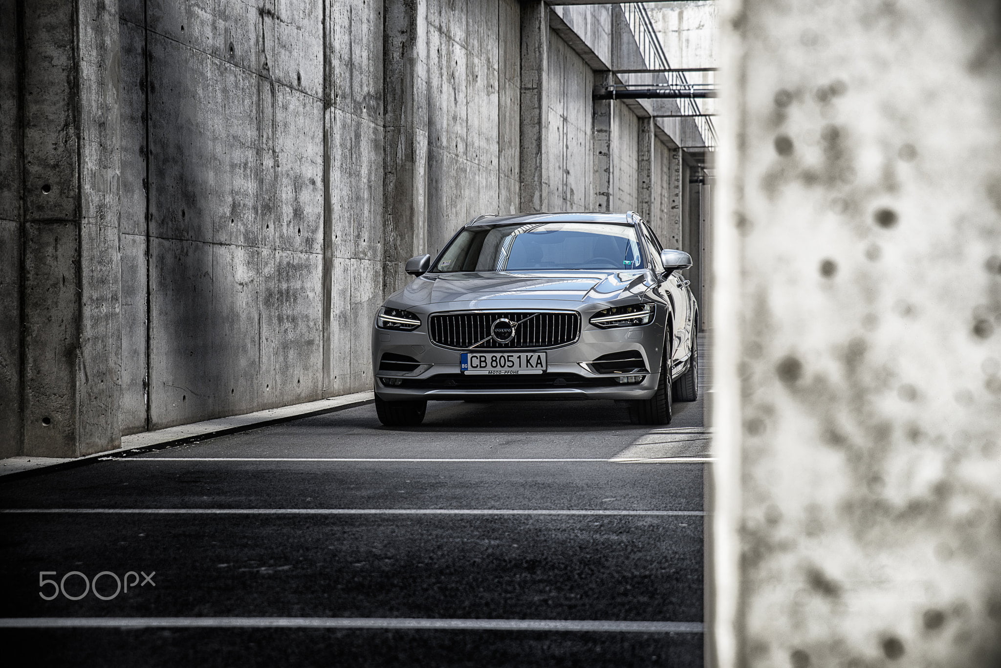 asphalt, car, Volvo, 1080P, Volvo V90 CC, HD Wallpaper