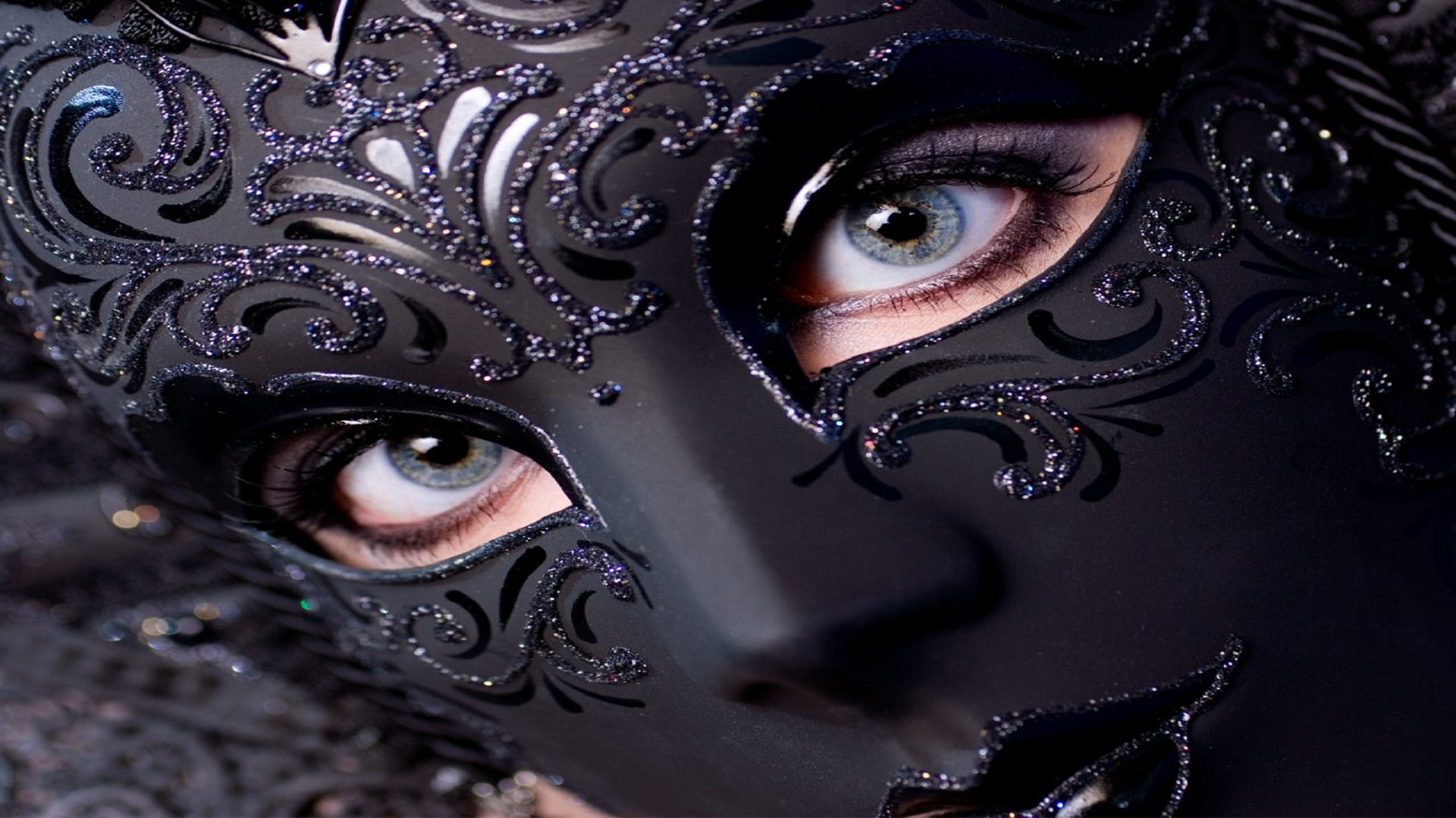 mujer, cara, 1080P, ojos, HD Wallpaper