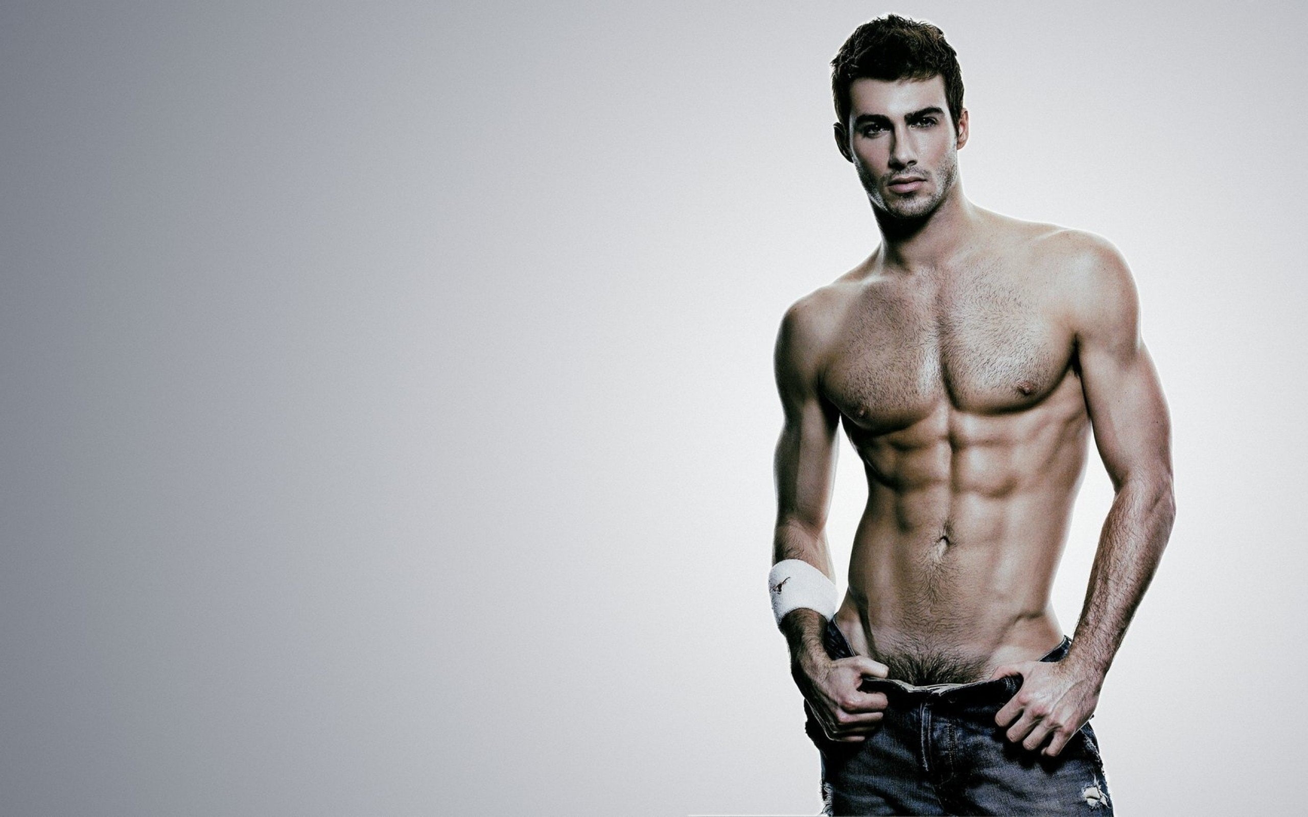 modelo, 2K, morena, hombre, HD Wallpaper