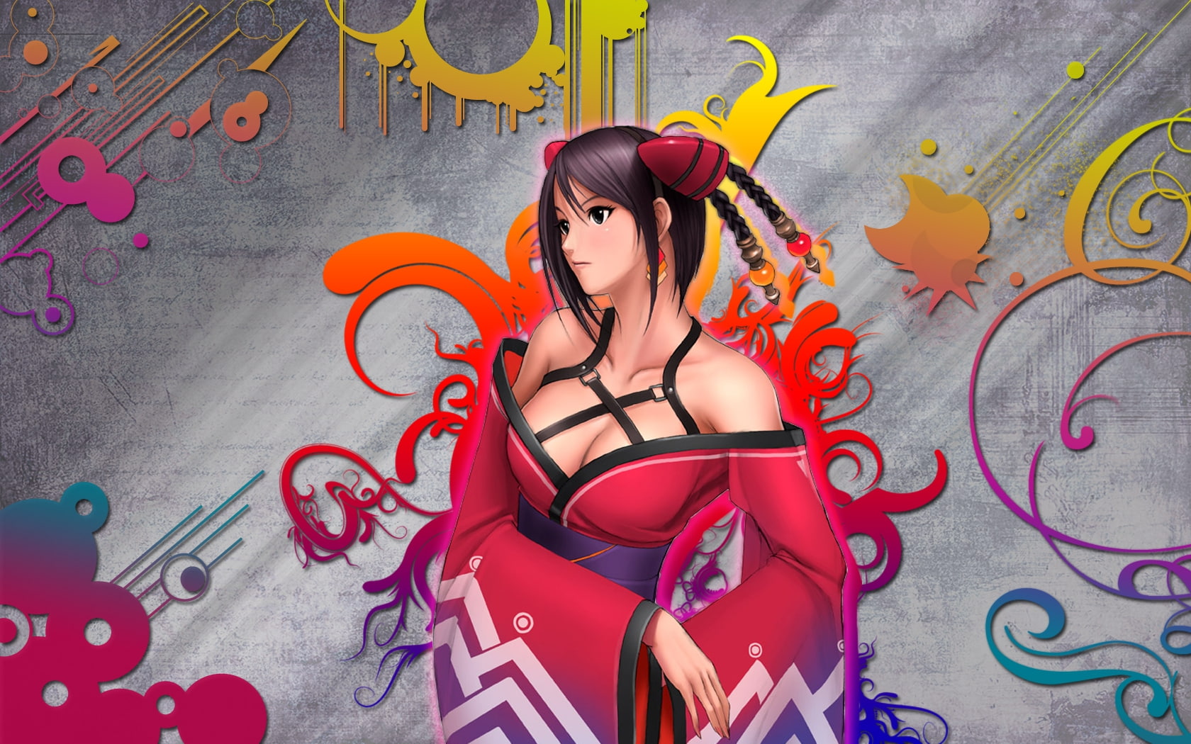 femme, anime, beauty, anime girl, 720P, art, beautiful, cute, Abstract, hd, HD Wallpaper