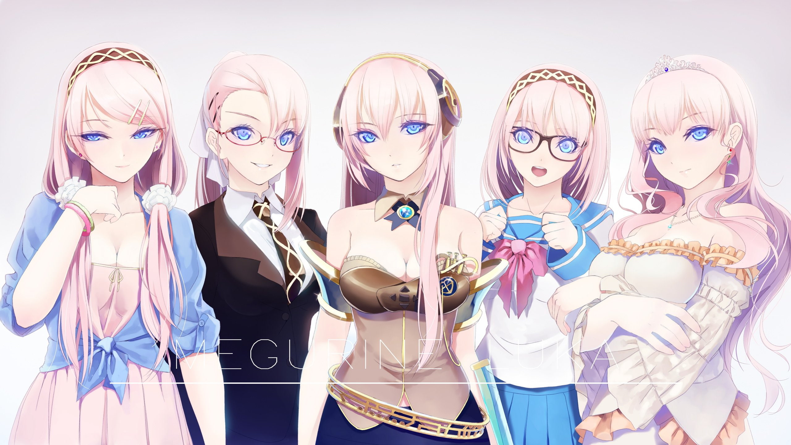 chicas, 2K, anime, mangas, HD Wallpaper