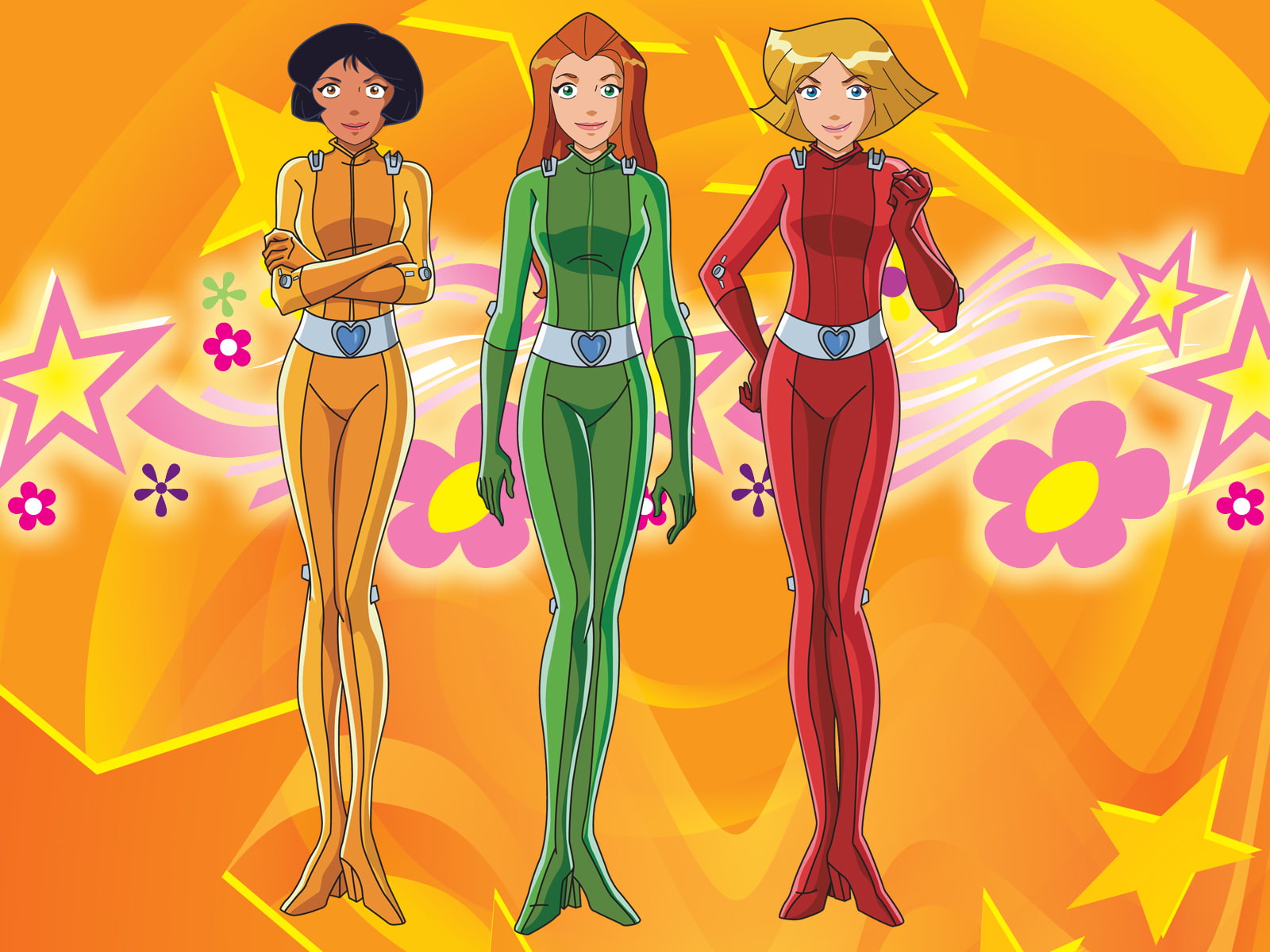 720P, totally, aventuras, cartoons, chicas, spies, HD Wallpaper