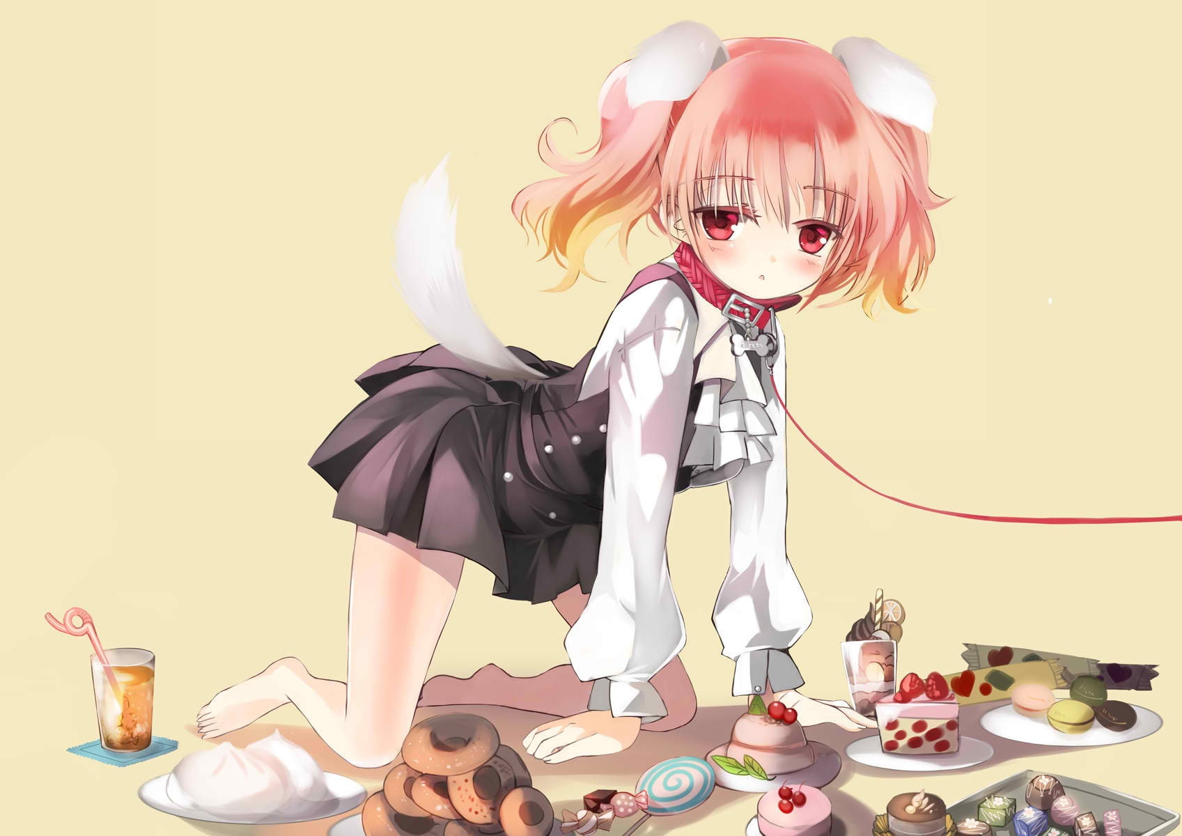 chica, manga, correa, anime, 720P, HD Wallpaper