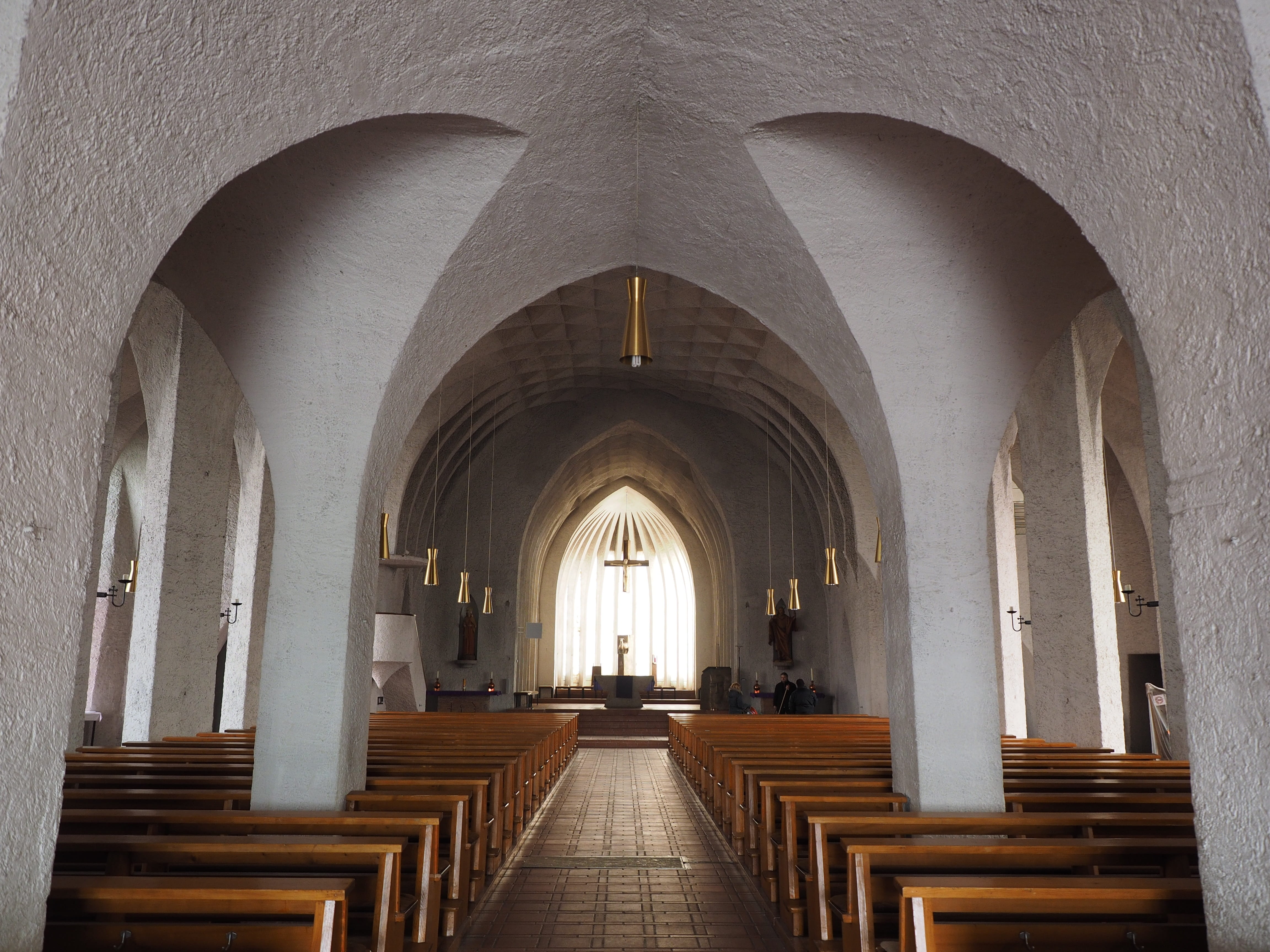 church, empty, architecture, belief, religion, indoors, building, spirituality, the way forward, built structure, st john the baptist, no people, pew, interior, HD Wallpaper
