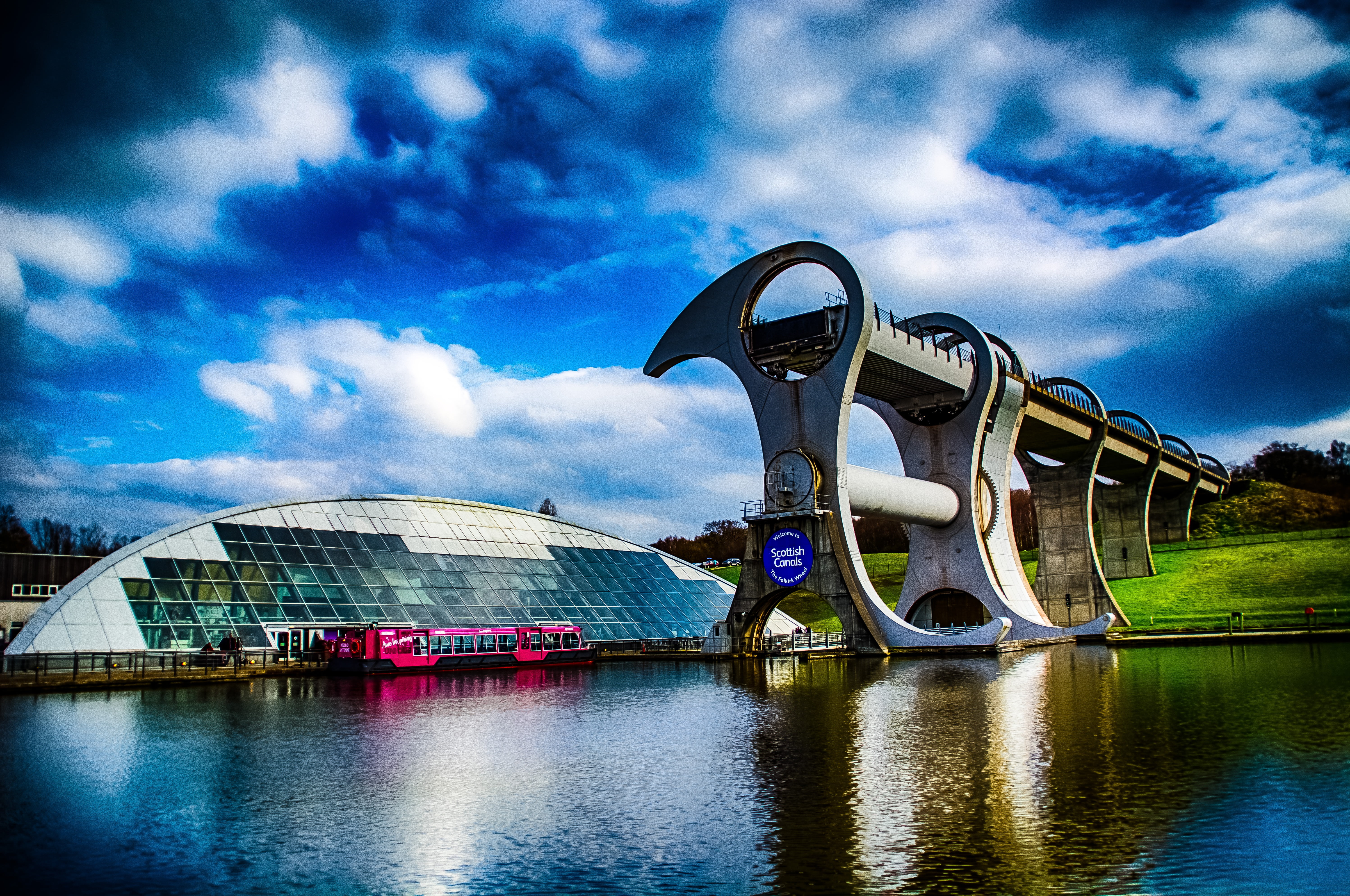 grand, lift, big, waterfront, travel, heavy, clyde, large, 5K, scotland, building exterior, built structure, tourist, transport, cloudy, wheel, transportation, HD Wallpaper