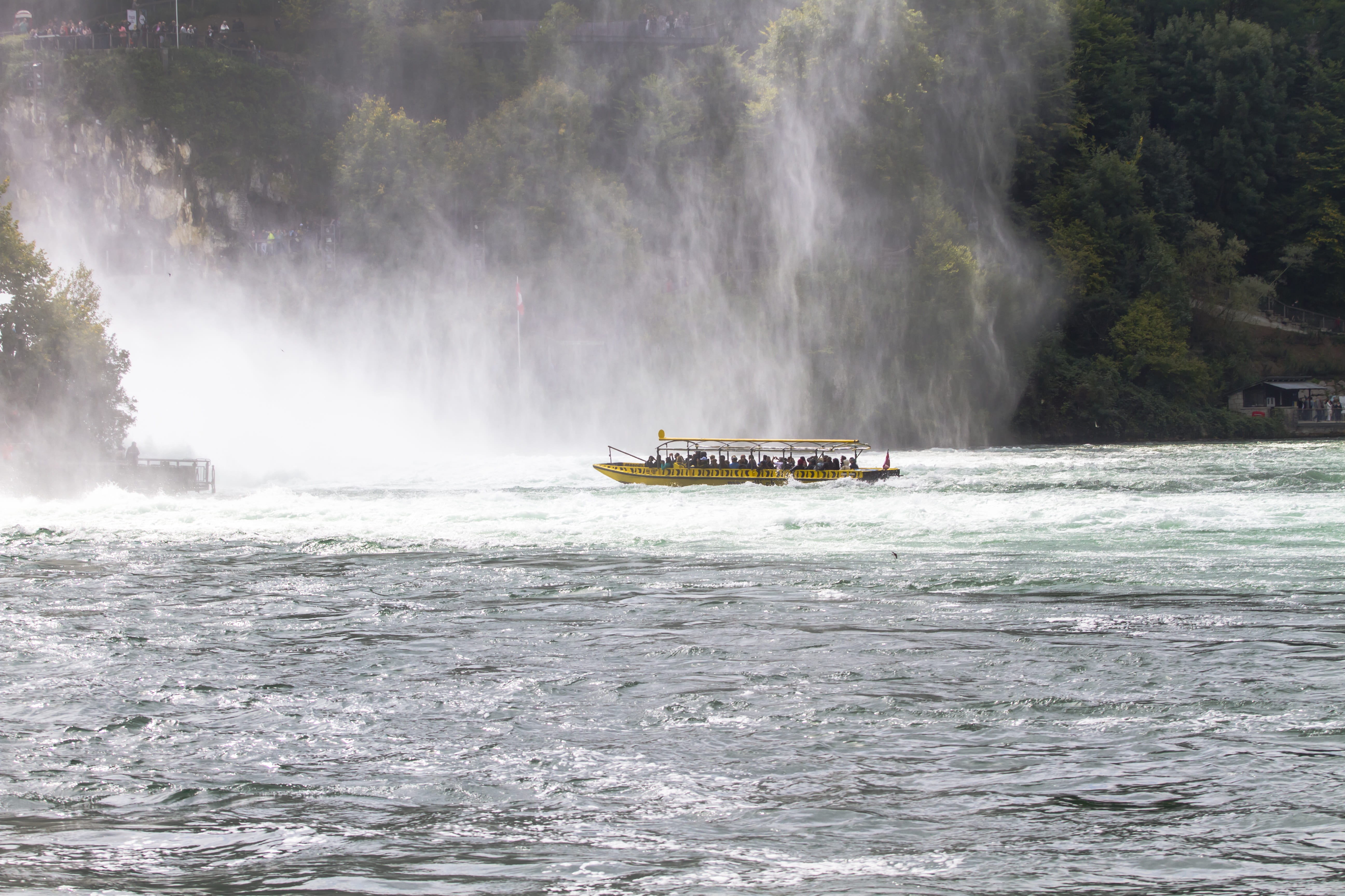 environment, 5K, passenger craft, water mass, rapids, mode of transportation, nature, power in nature, travel destinations, enormous, motion, waterfront, HD Wallpaper