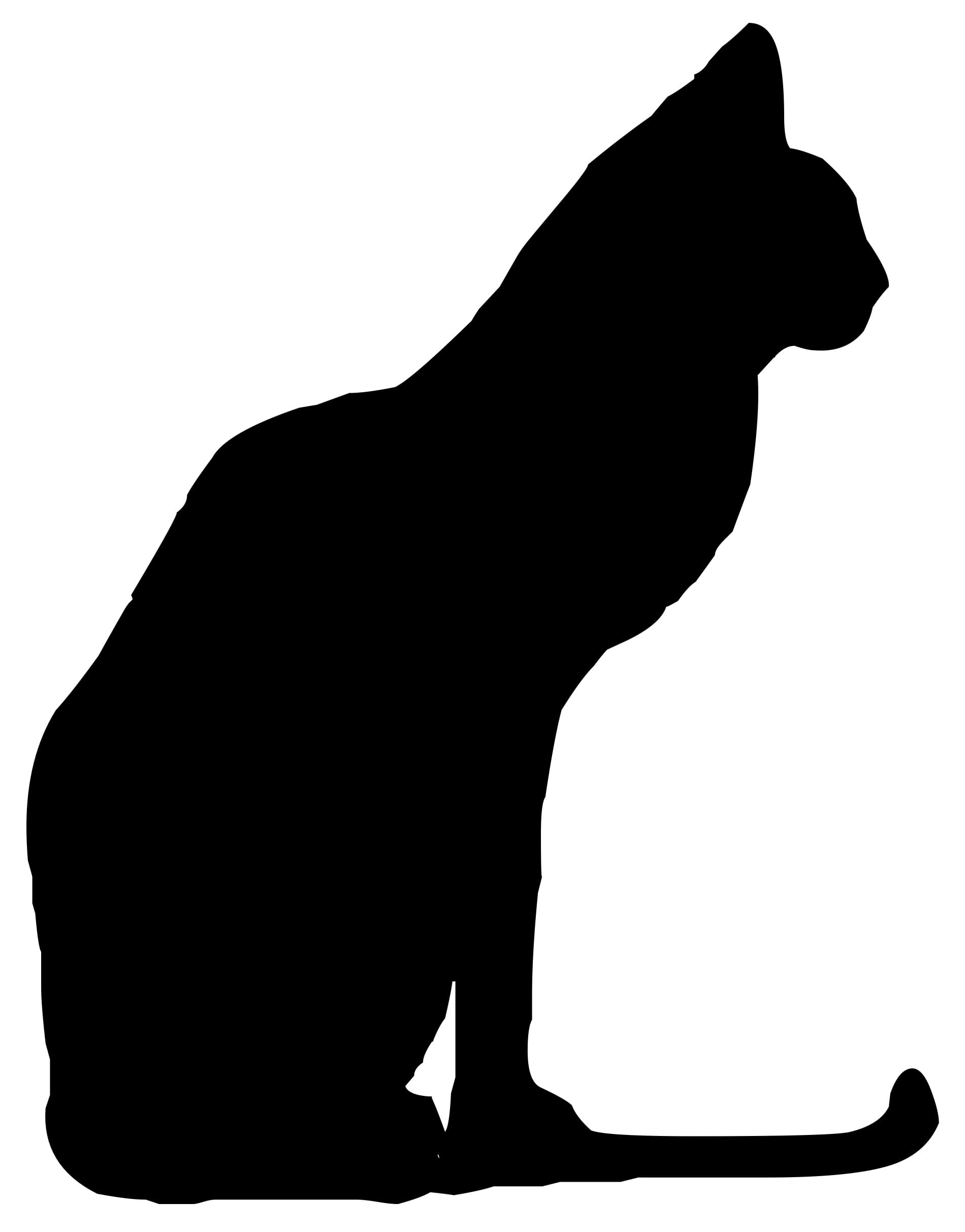 side View, white Background, animal representation, indoors, one animal, domestic Animals, representation, studio Shot, illustration, feline, 1080P, cat, Phone HD Wallpaper