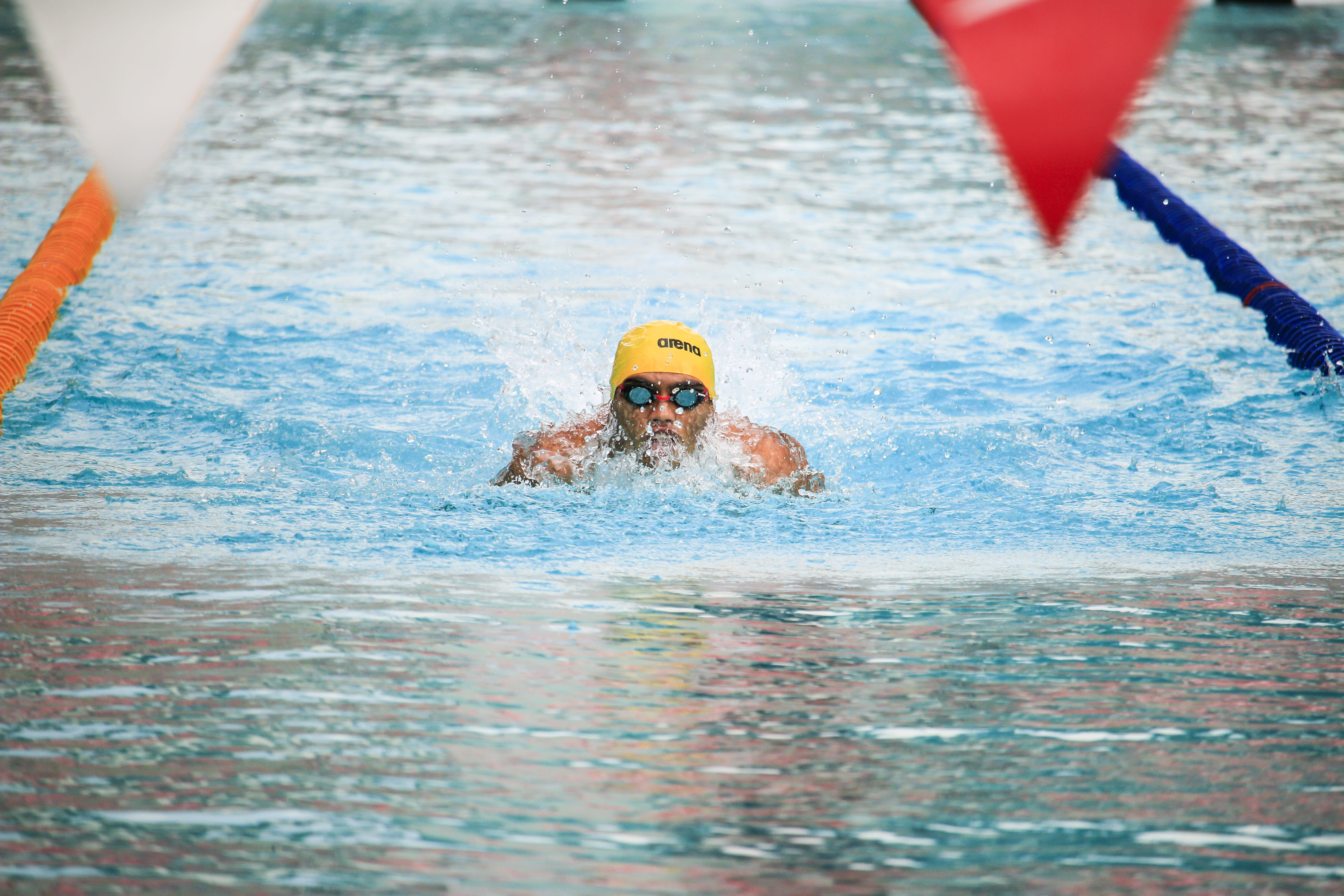 leisure, dug-out pool, man, swimming goggles, healthy lifestyle, lifestyles, splash, summer, pool, fun, exercising, swim, athlete, water sports, swimming, HD Wallpaper