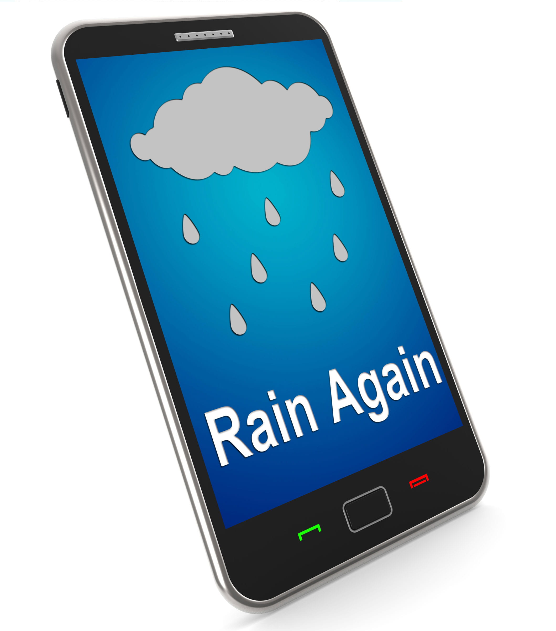 touch screen, squall, indoors, miserable, studio shot, dark, global communications, web, technology, cellphone, rain, blue, Rain again, mobile, device screen, Phone HD Wallpaper