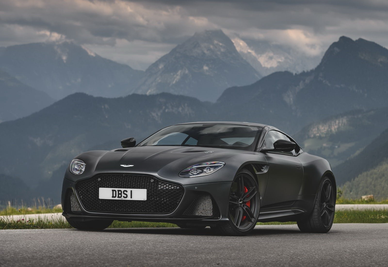 xenon, road, superleggera, mode of transportation, motor vehicle, no people, road trip, grey, scenics - nature, transportation, land vehicle, luxury, 720P, HD Wallpaper