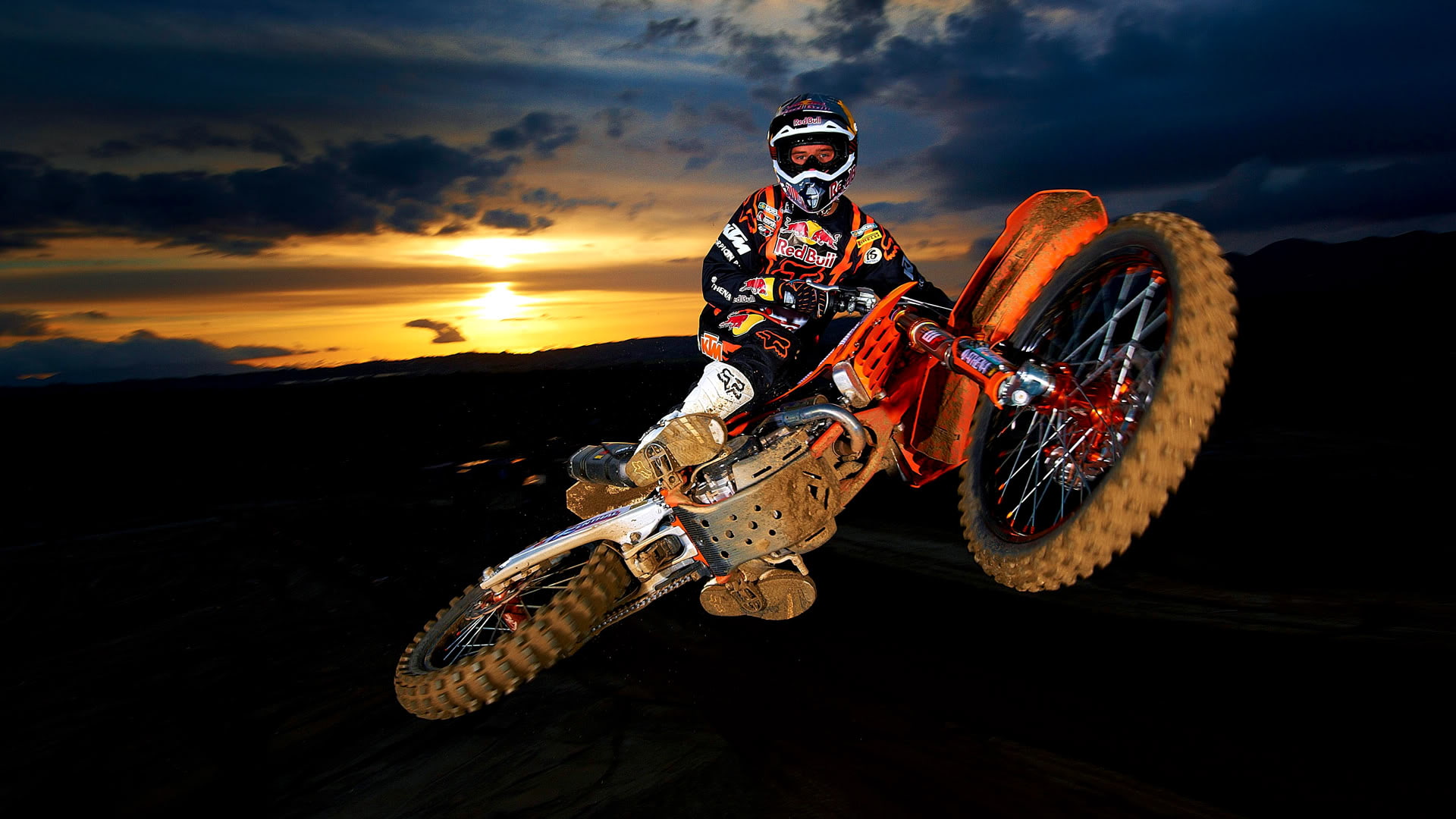 summer, racing, sky, car, transportation, people, motorcycle, man, speed, 1080P, silhouette, vehicle, sport, HD Wallpaper