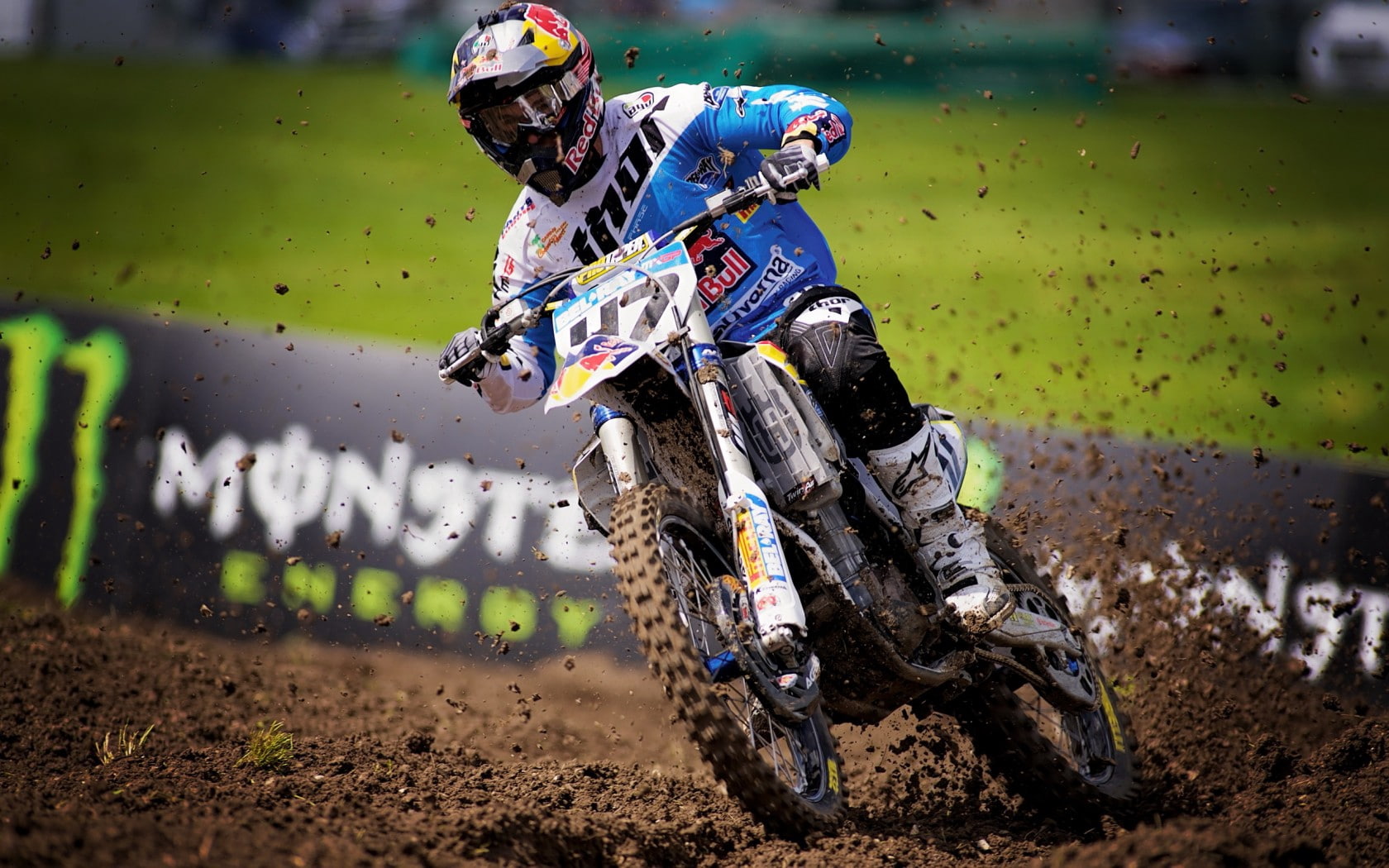 720P, dirt, race, motorcyclist, motorcycle, HD Wallpaper