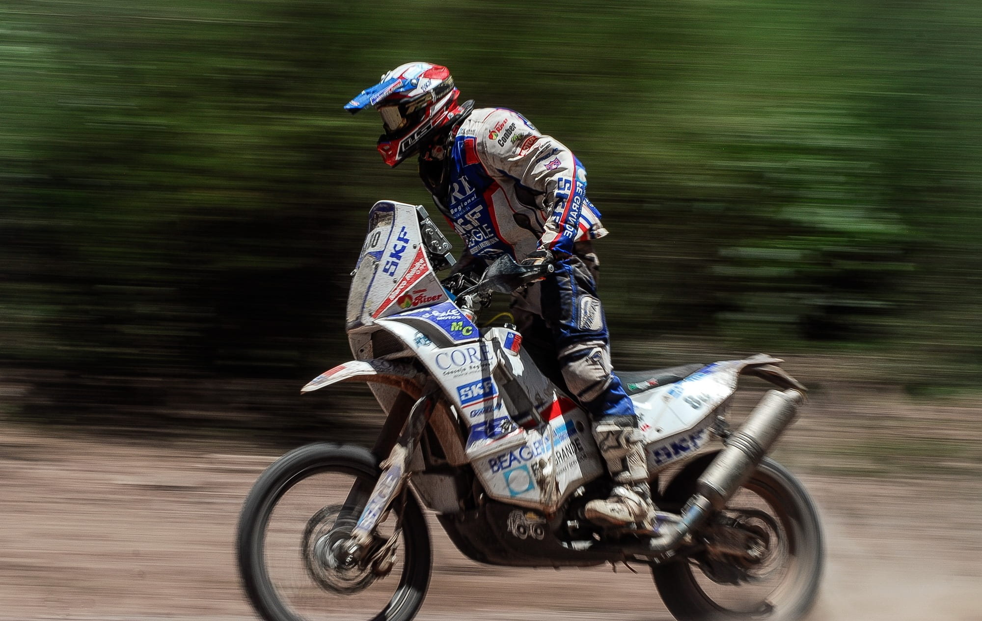 automobile, leisure activity, helmet, race, ride, speed, motocross, transportation, dirt bike, blurred motion, mode of transportation, dirt, side view, HD Wallpaper