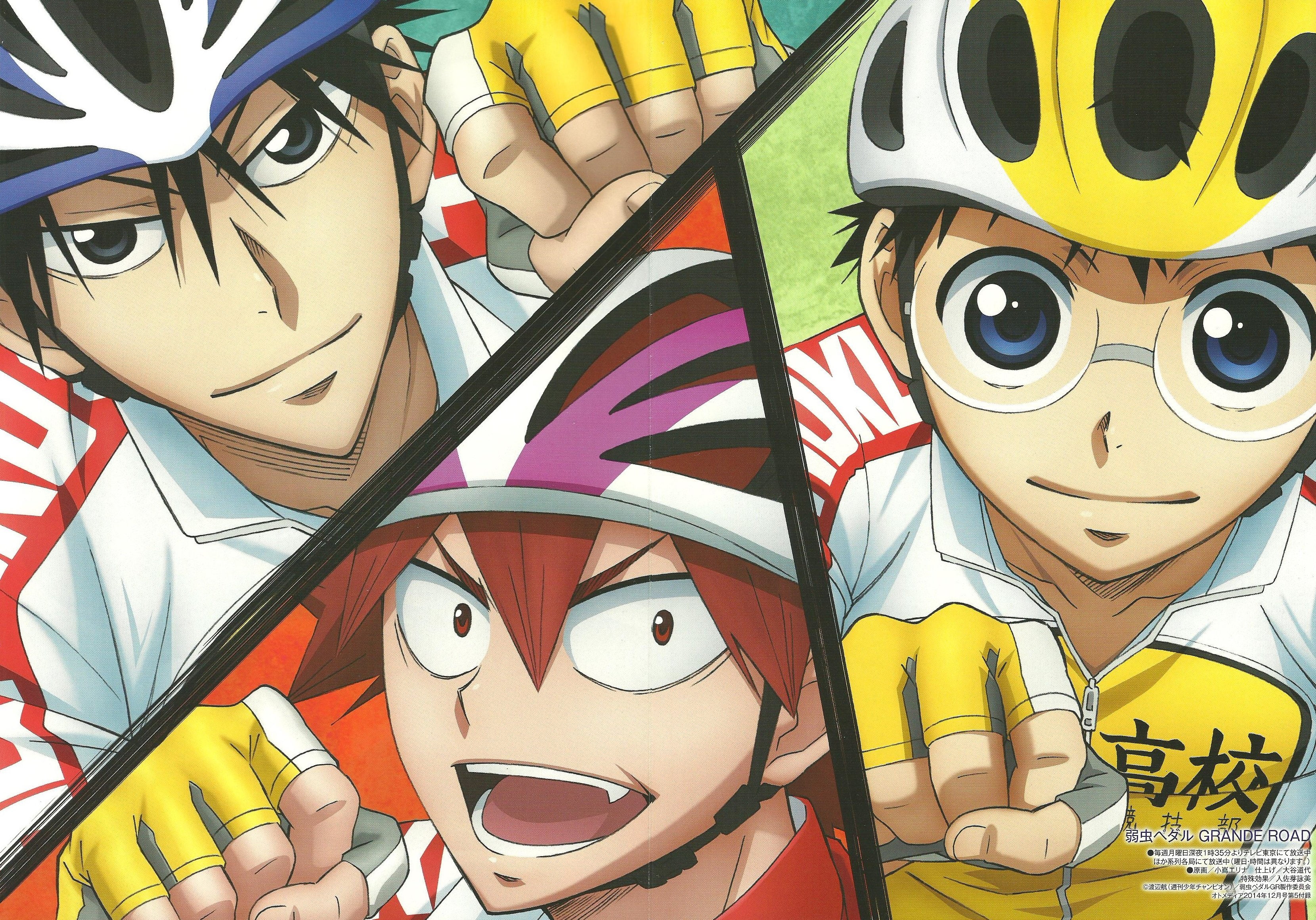 naruko, pedal, yowamushi, sakamichi, onoda, shoukichi, 2K, imaizumi, shunsuke, HD Wallpaper