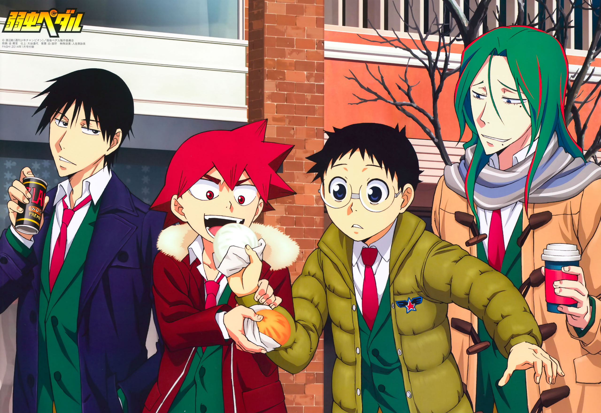 yowamushi, pedal, 2K, HD Wallpaper