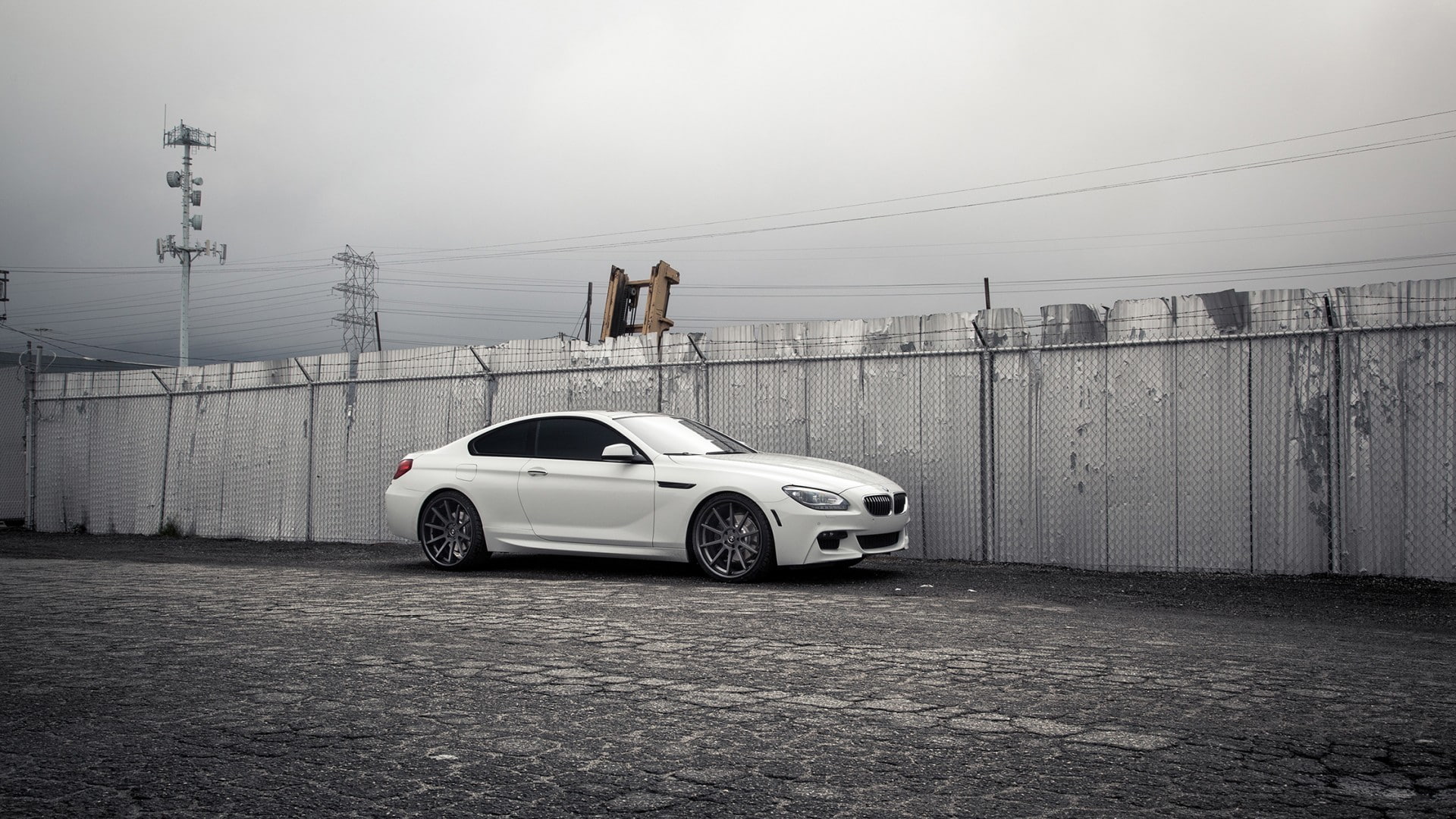 white cars, 1080P, coupe, BMW, car, HD Wallpaper
