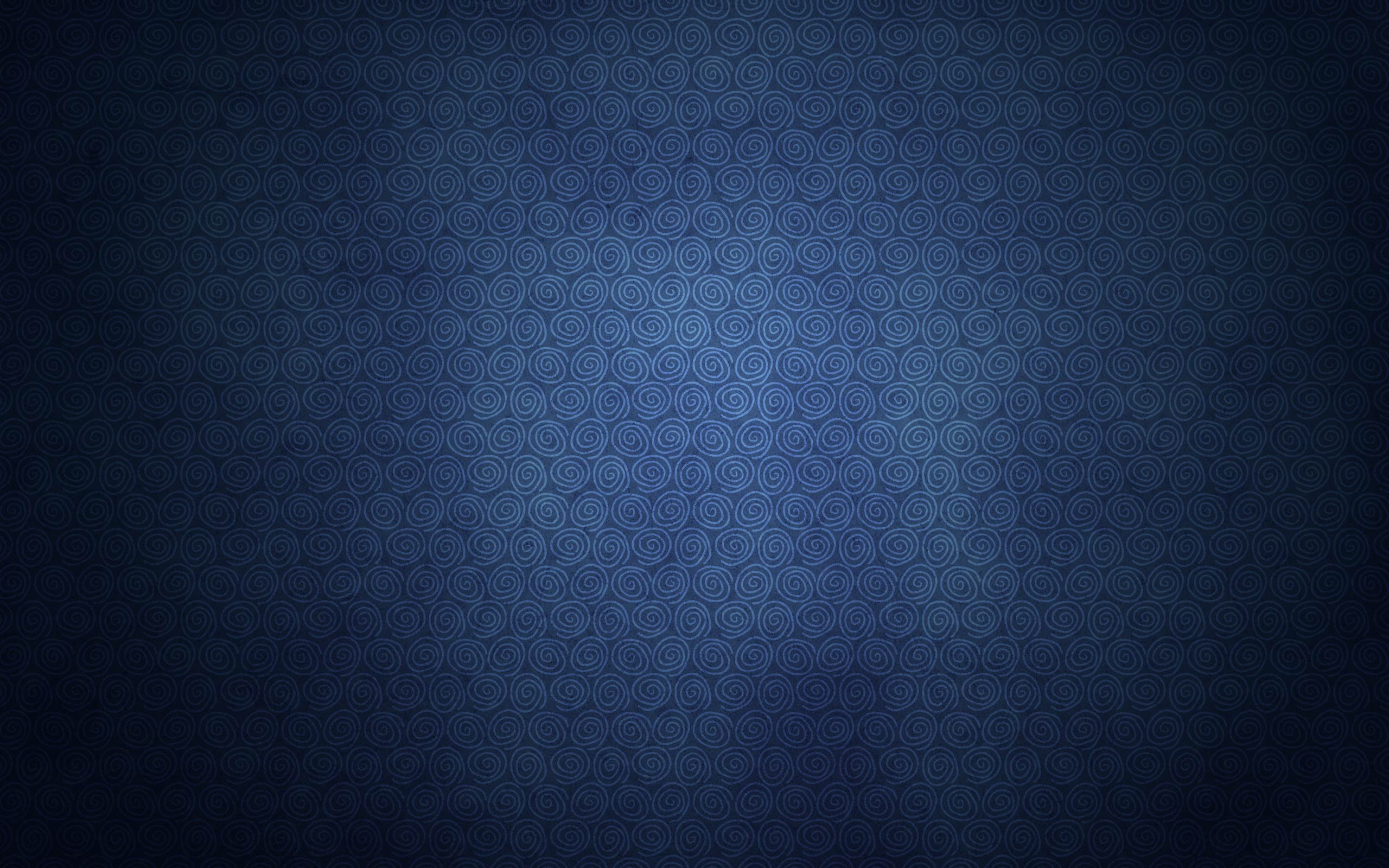 spiral, blue, 2K, pattern, HD Wallpaper