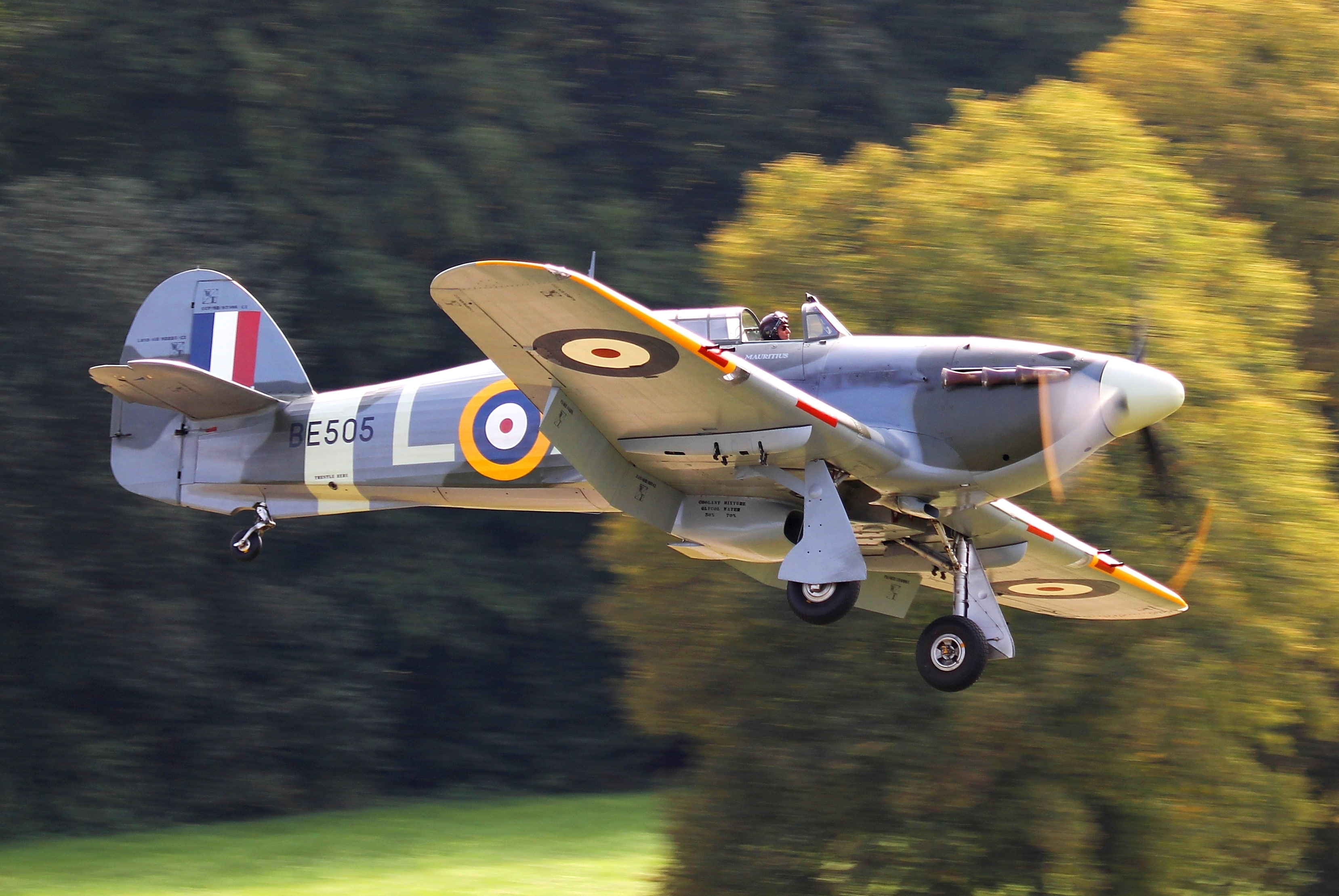 Hawker, British, single, Hurricane Mk IIB, fighter, WW2, andquot;Hurricaneandquot;, 2K, HD Wallpaper