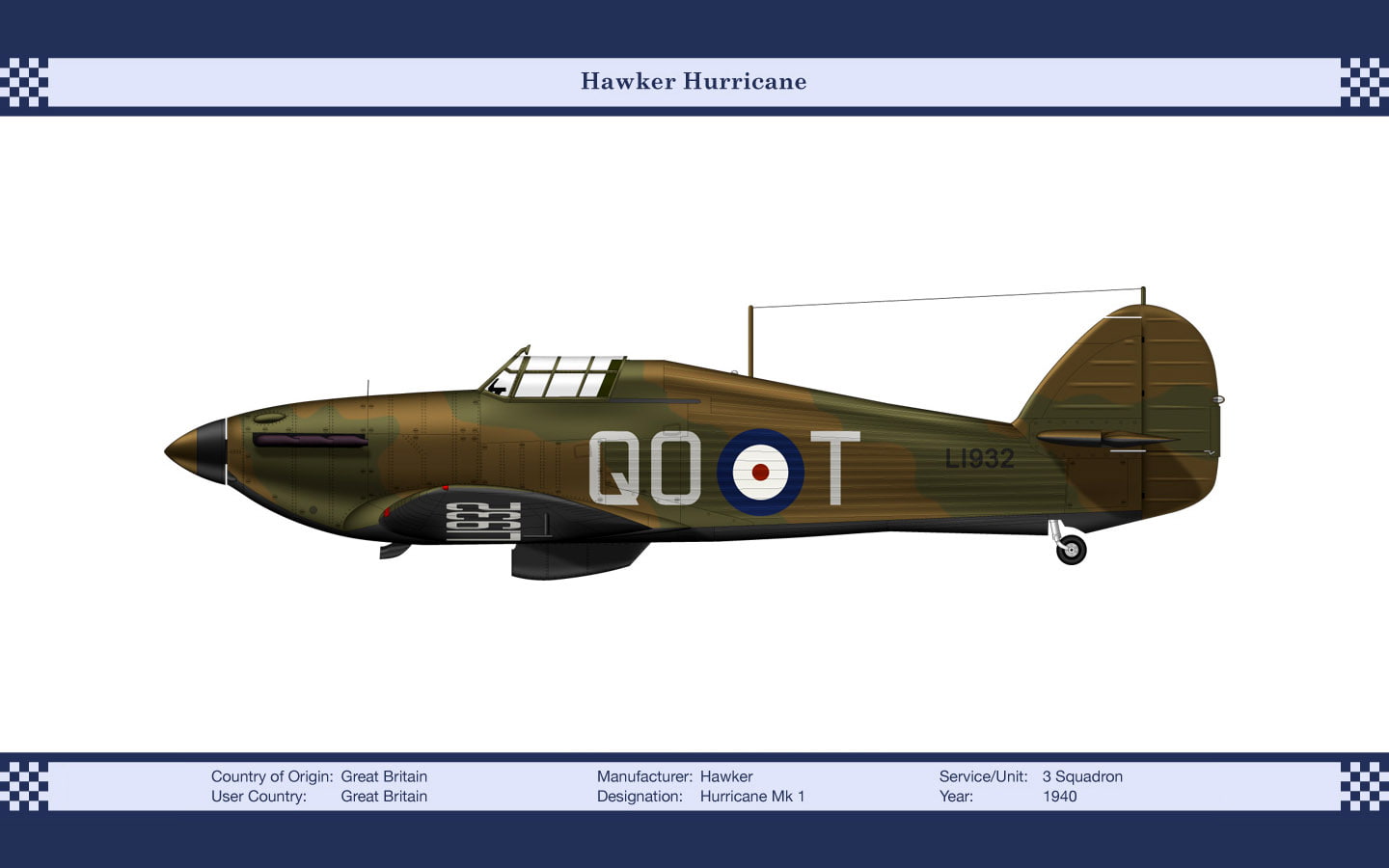 720P, Military Aircrafts, Hawker Hurricane, Aircraft, HD Wallpaper