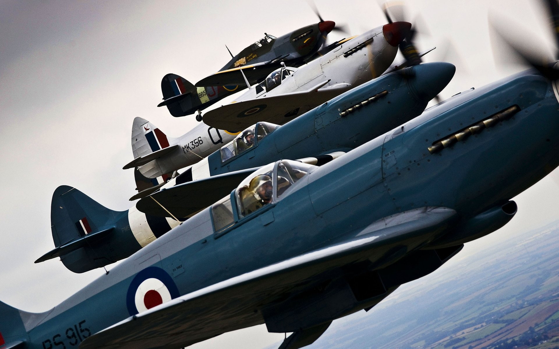 1080P, Military Aircrafts, Hawker Hurricane, HD Wallpaper