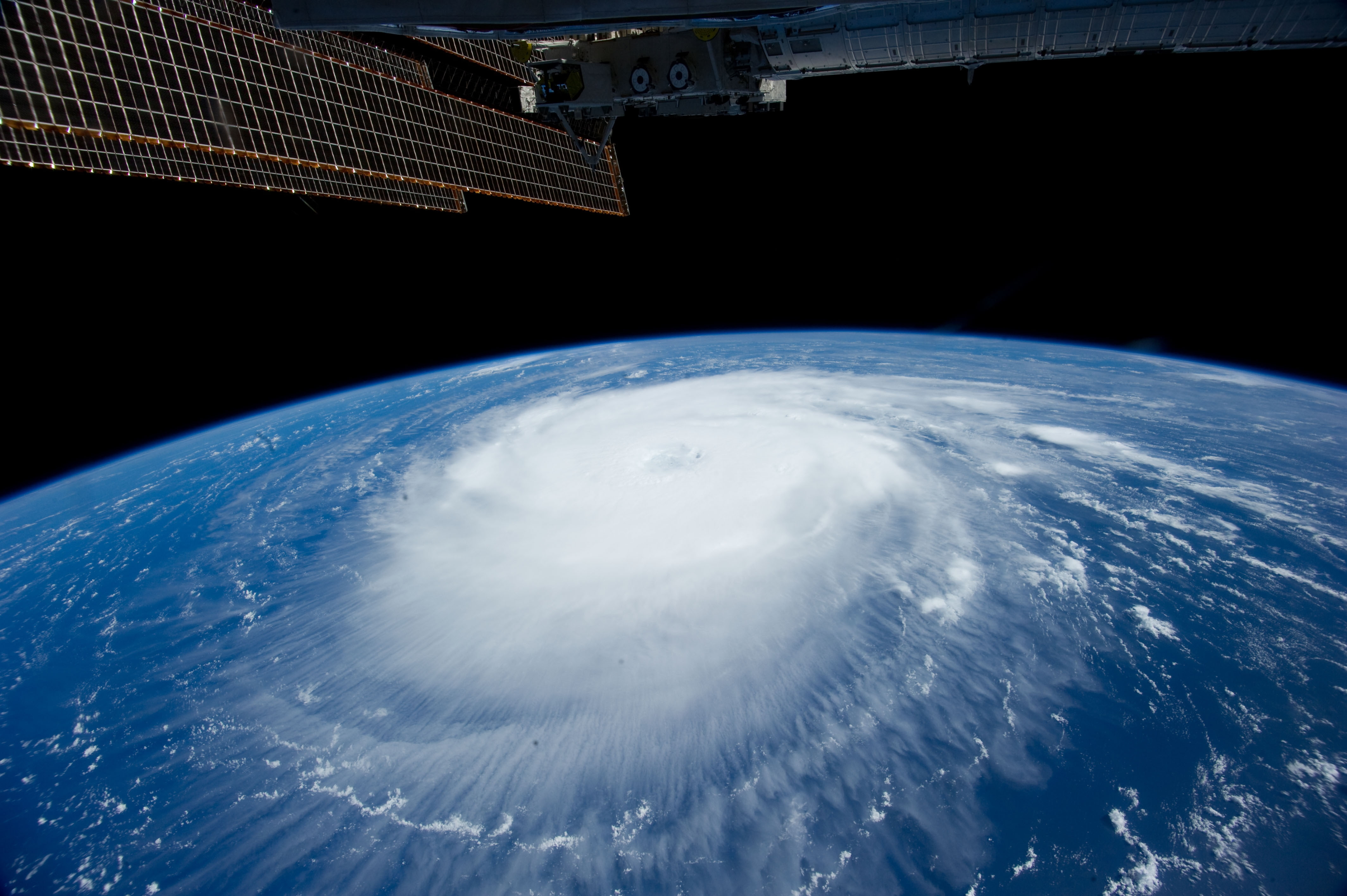 clouds, 4K, earth, hurricane, element, iss, HD Wallpaper