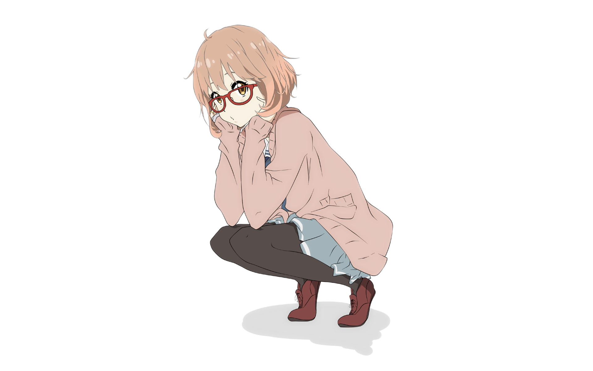 Mirai Kuriyama, 1080P, Anime, Beyond the Boundary, HD Wallpaper