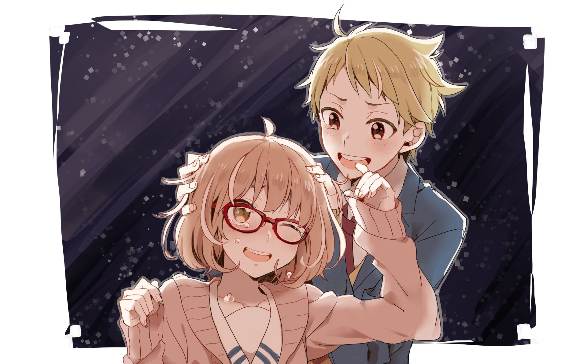 Mirai Kuriyama, 1080P, Anime, Akihito Kanbara, Beyond the Boundary, HD Wallpaper