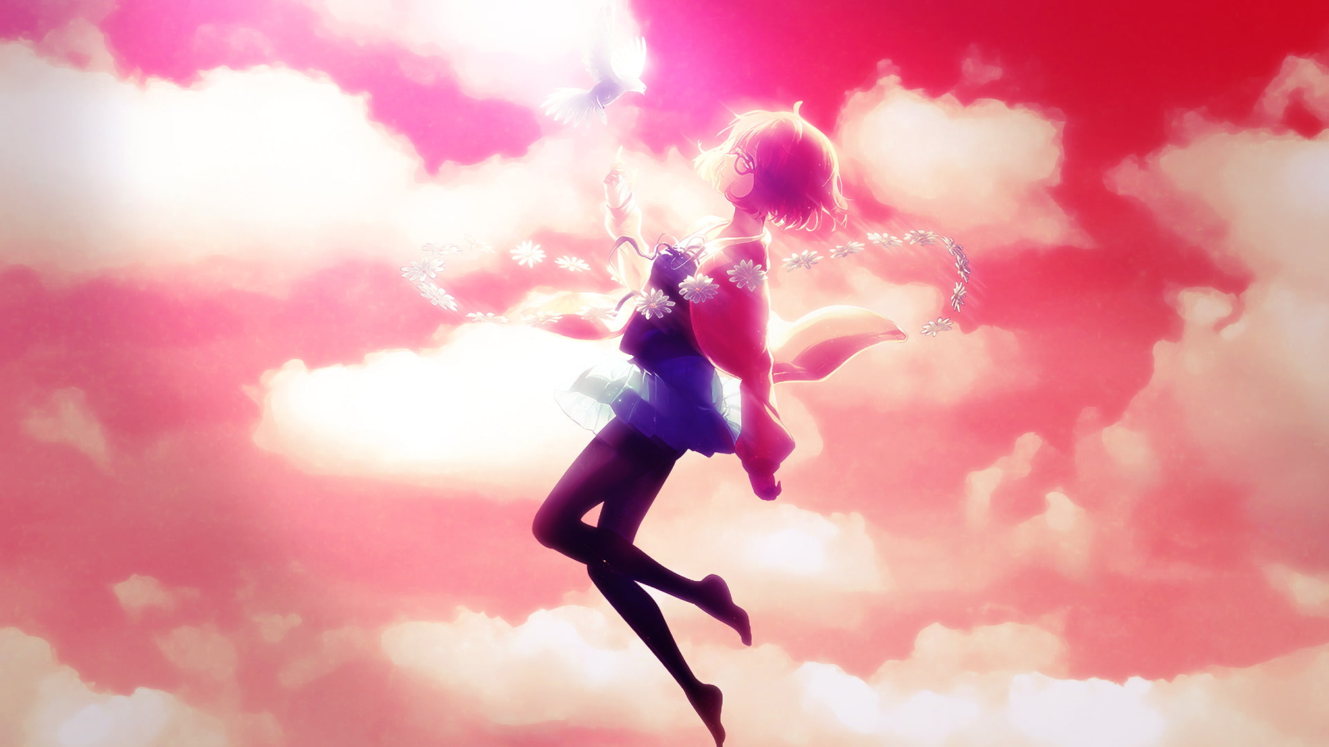 Anime, 1080P, Mirai Kuriyama, Beyond the Boundary, HD Wallpaper