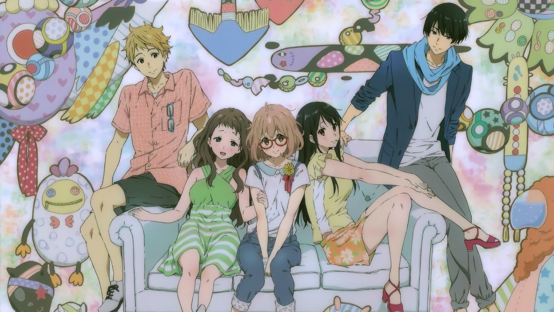 1080P, Beyond the Boundary, Mirai Kuriyama, Anime, HD Wallpaper