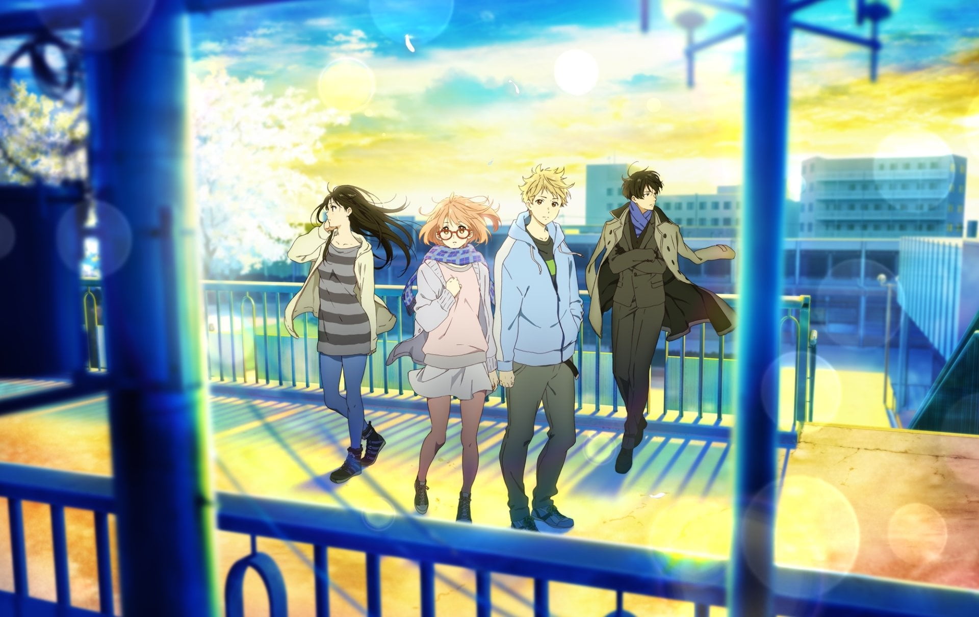 Mirai Kuriyama, lifestyles, real people, group of people, outdoors, day, digital composite, selective focus, people, motion, men, Akihito Kanbara, adult, HD Wallpaper