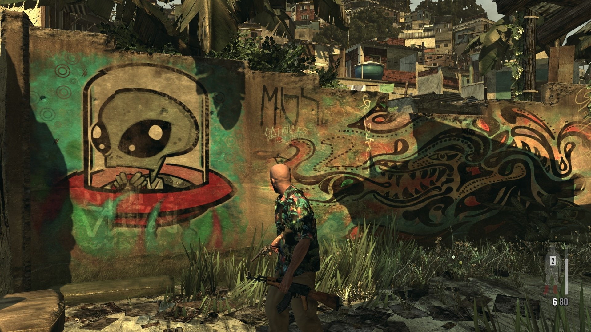 Favela, Video Game, Max Payne 3, Alien, 1080P, HD Wallpaper