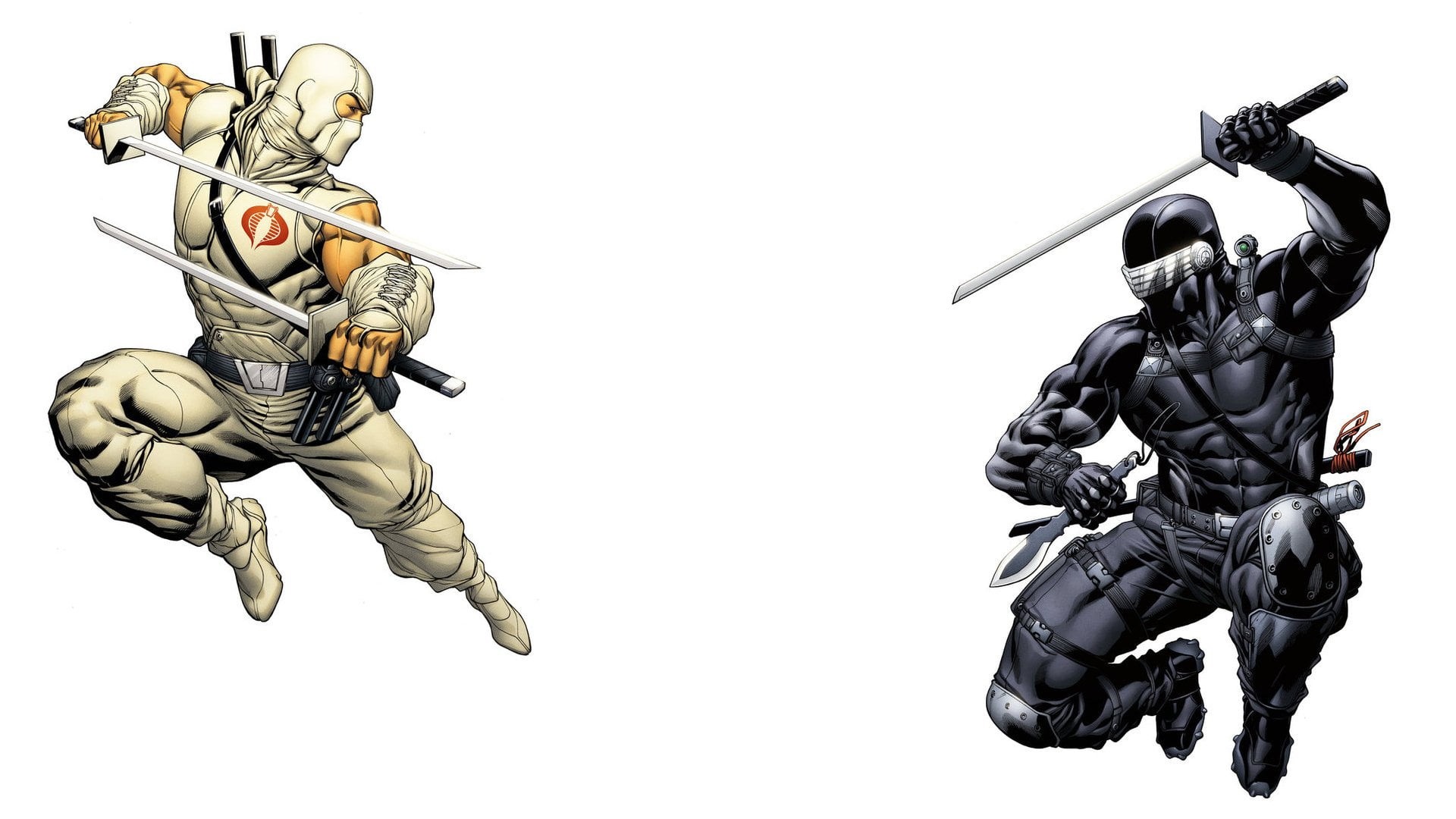 headwear, no people, human representation, studio shot, metal, aggression, black color, cut out, weapon, sport, Snake Eyes (G.I. Joe), activity, indoors, HD Wallpaper