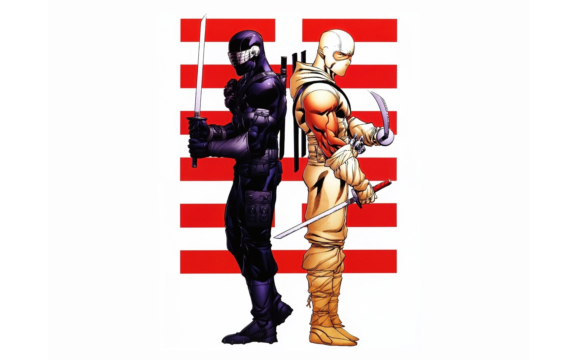 holding, representation, ninja, G.I. Joe, uniform, Storm Shadow (G.I. Joe), illustration, adult, males, cut out, brown, copy space, helmet, people, front view, HD Wallpaper
