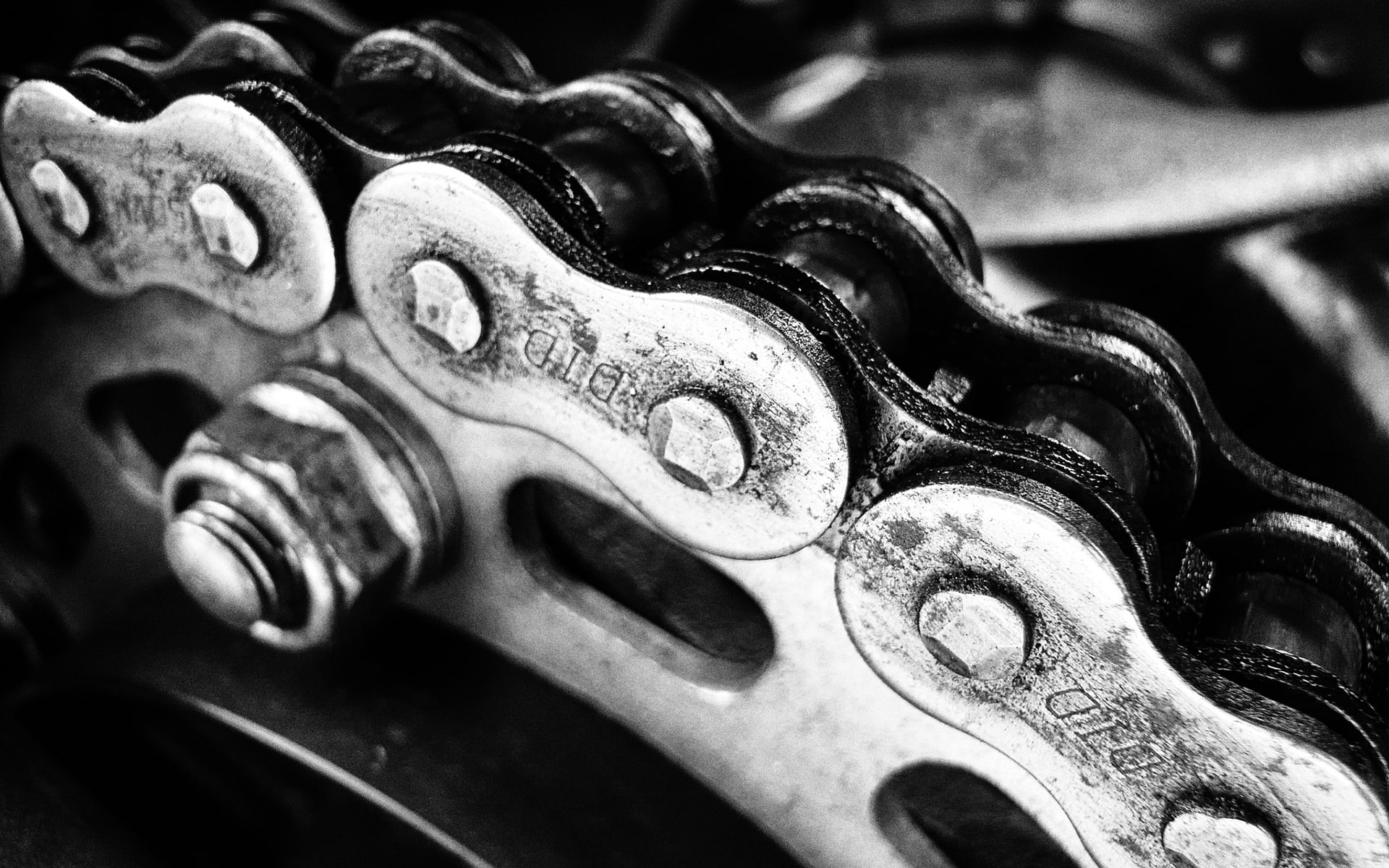 chain, bw, hd, 1080P, macro, bikes, HD Wallpaper