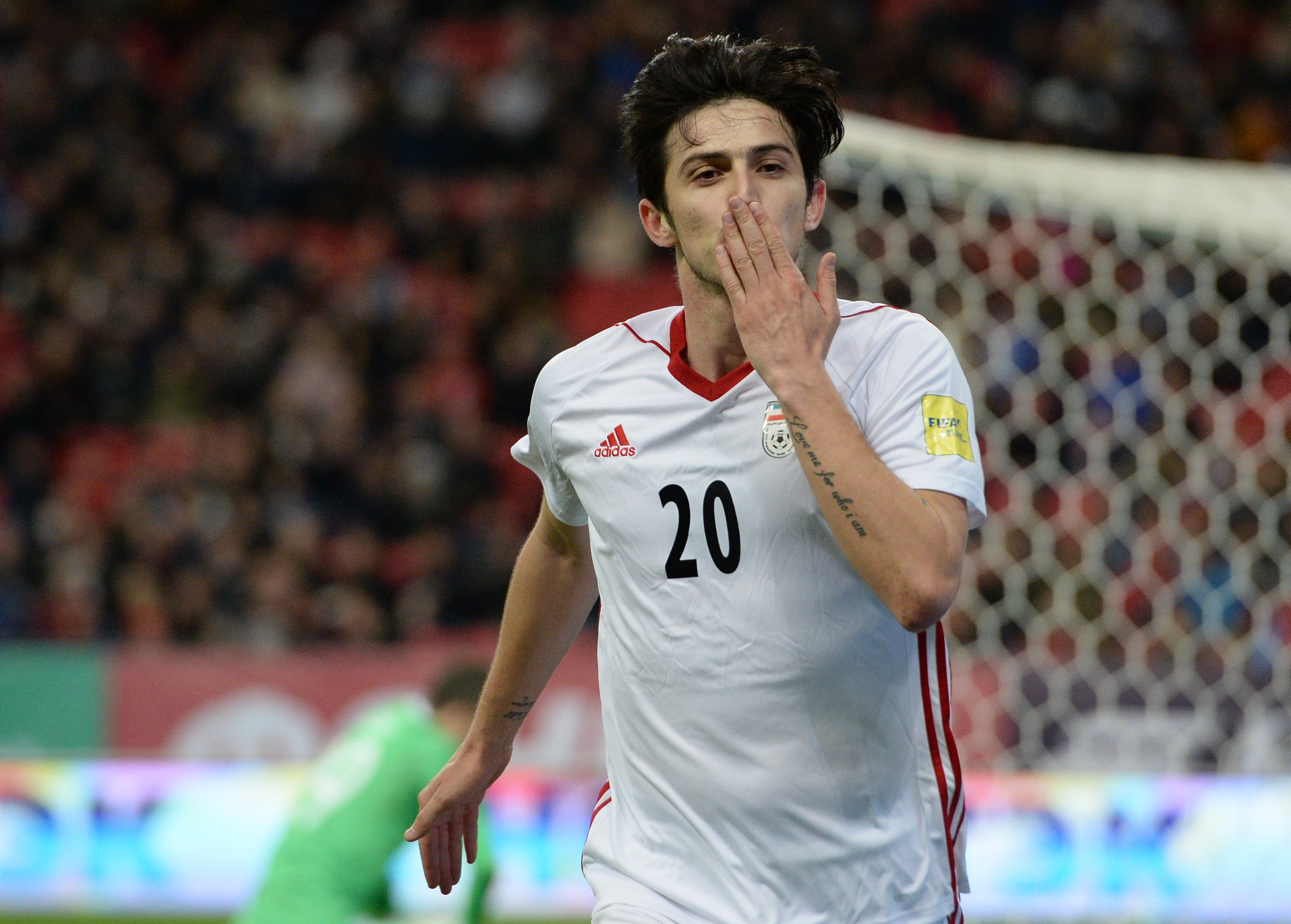 Iranian, Soccer, Sardar Azmoun, 2K, HD Wallpaper