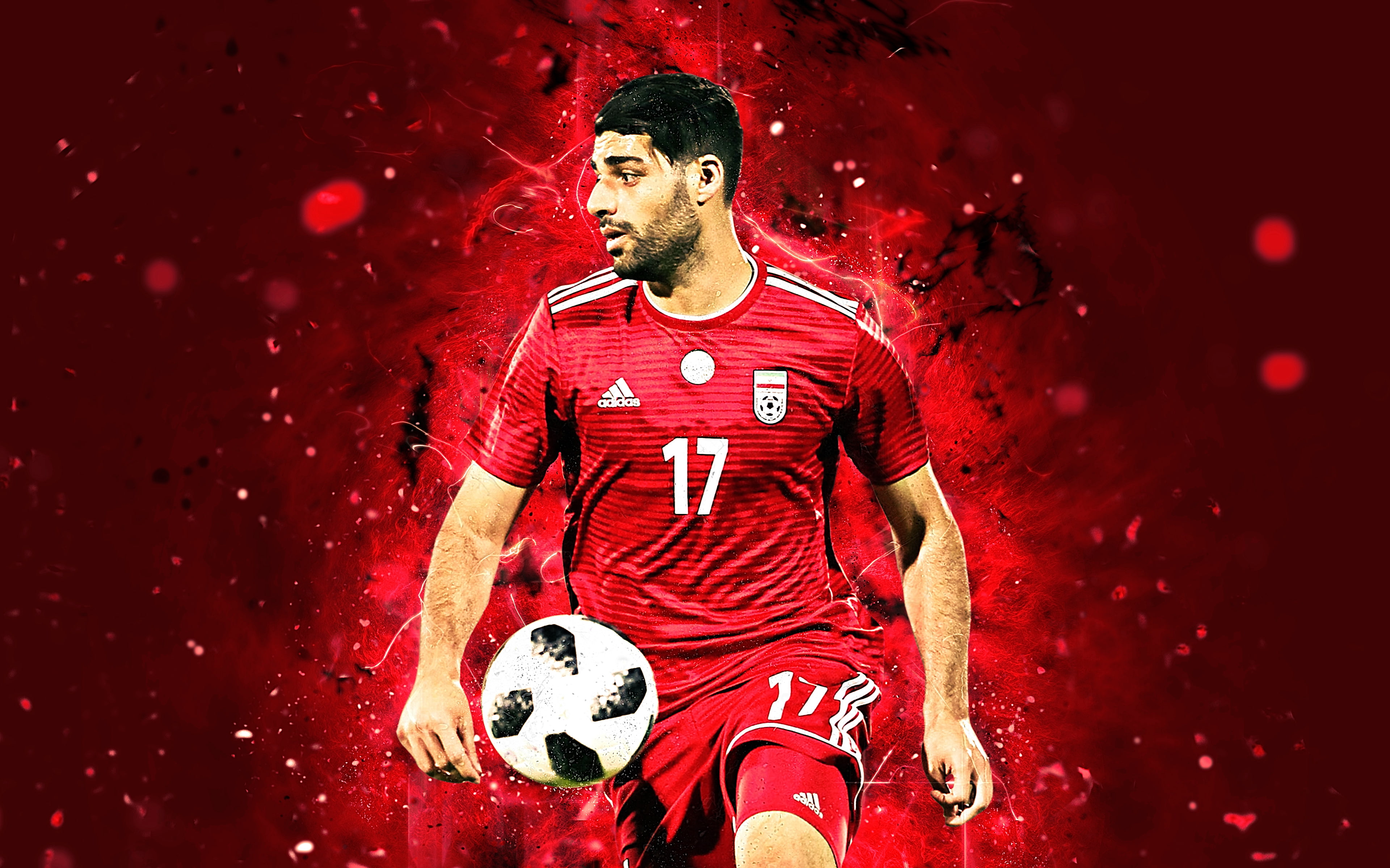 Iranian, 4K, Mehdi Taremi, Soccer, HD Wallpaper