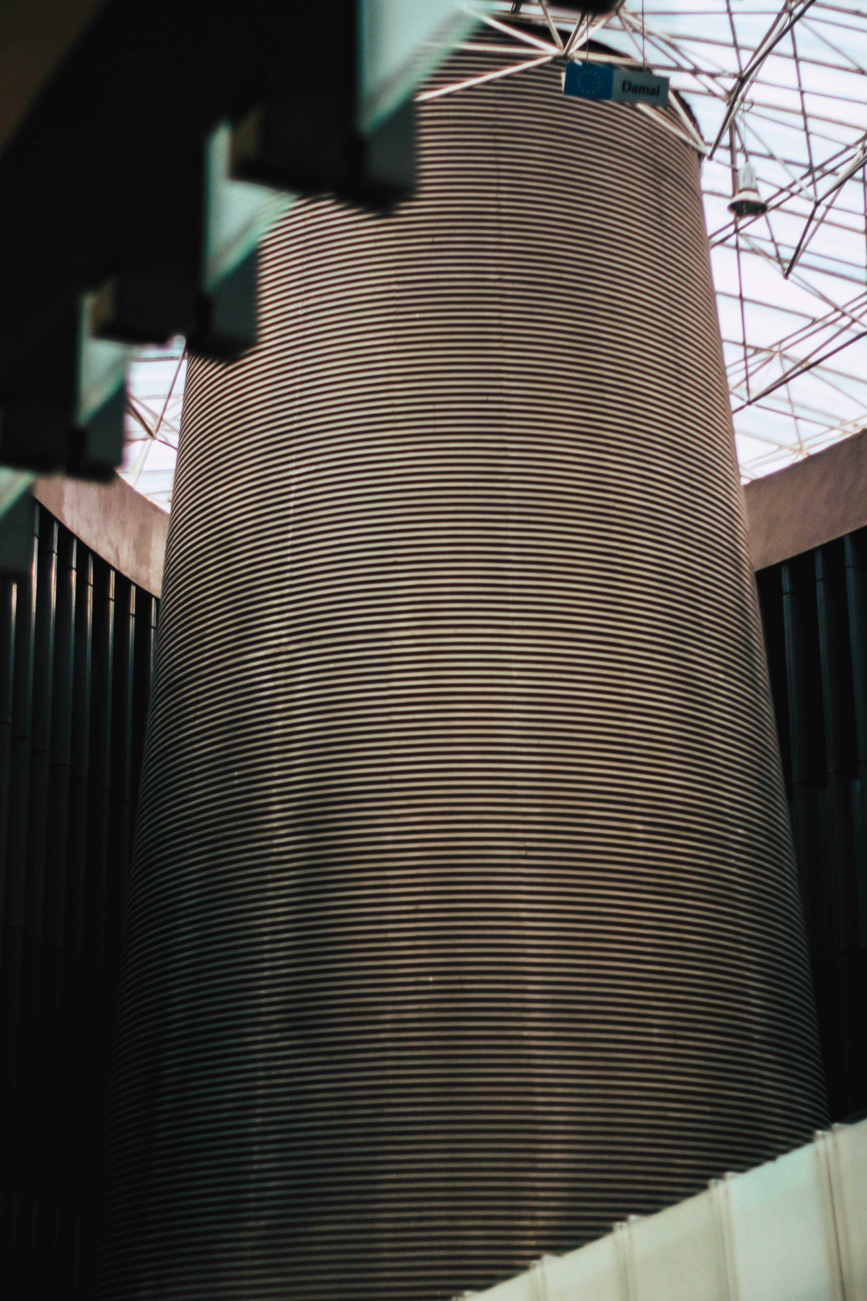 5K, indonesia, factory, sunlight, close-up, shape, focus on foreground, metal, photography, machinery, built structure, day, architecture, low angle view, Phone HD Wallpaper