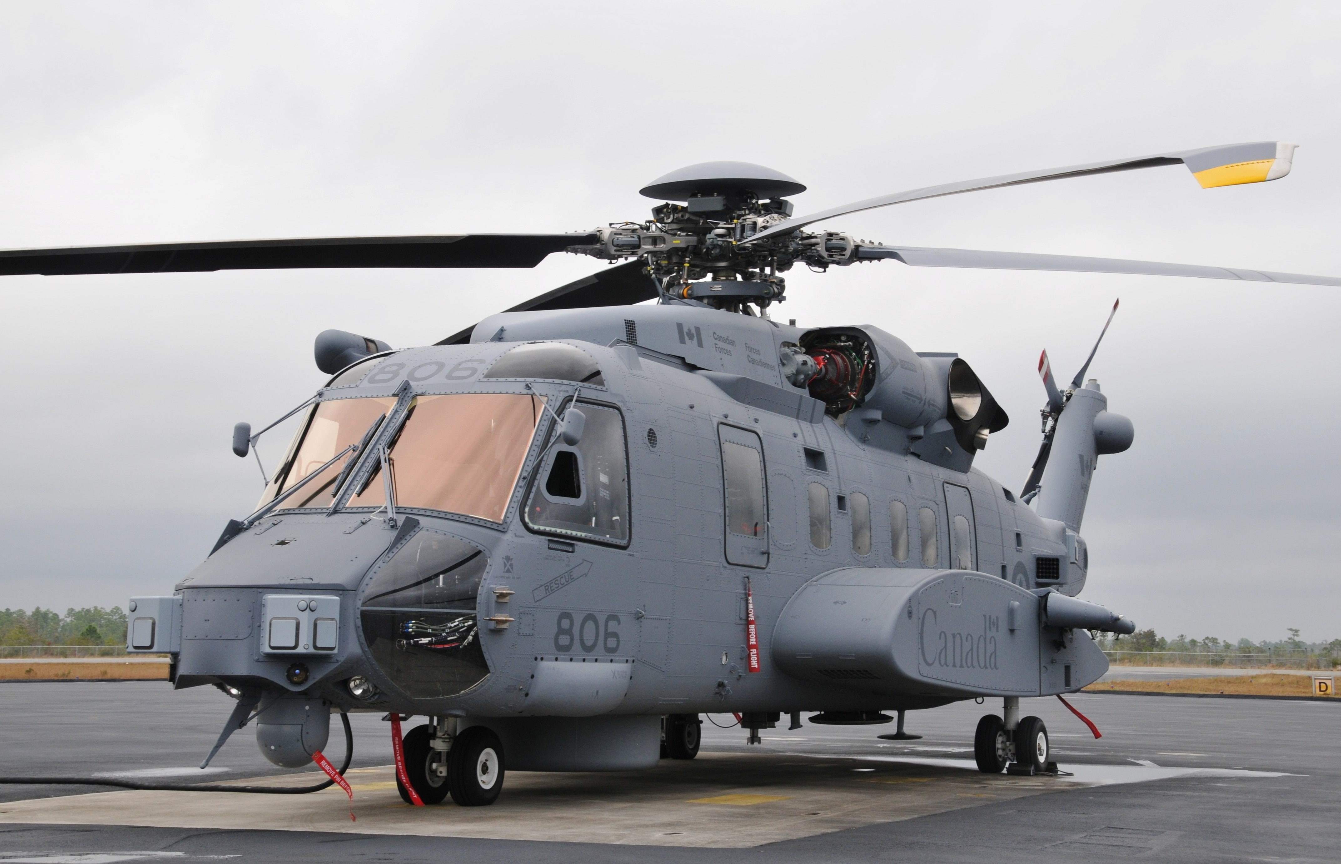 attack helicopter, 4K, Canada, helicopter, Sikorsky CH-148 Cyclone, With, HD Wallpaper