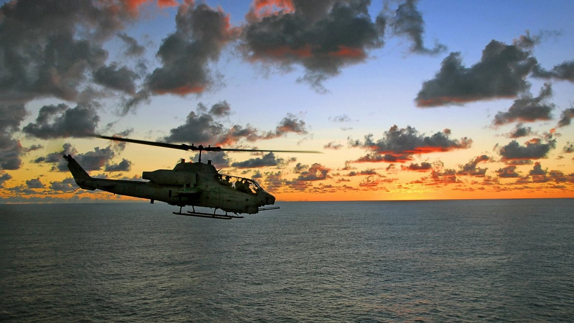 1080P, helicopter, aircraft, ah 1z, military, HD Wallpaper
