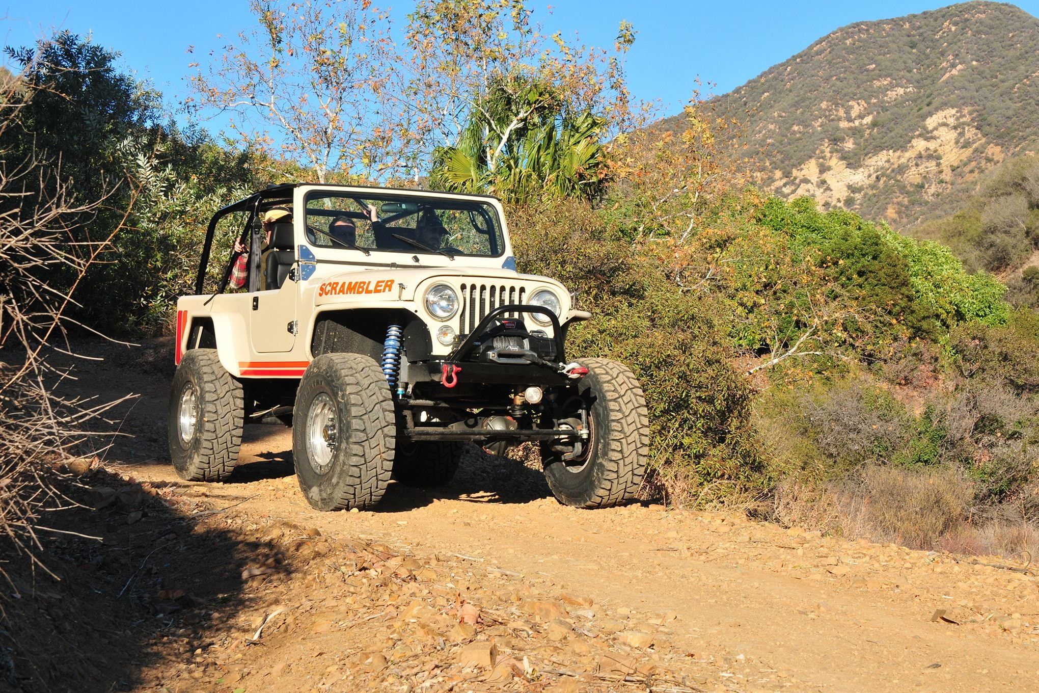 offroad, 1080P, custom, scrambler, jeep, 4x4, suv, truck, cj-8, HD Wallpaper