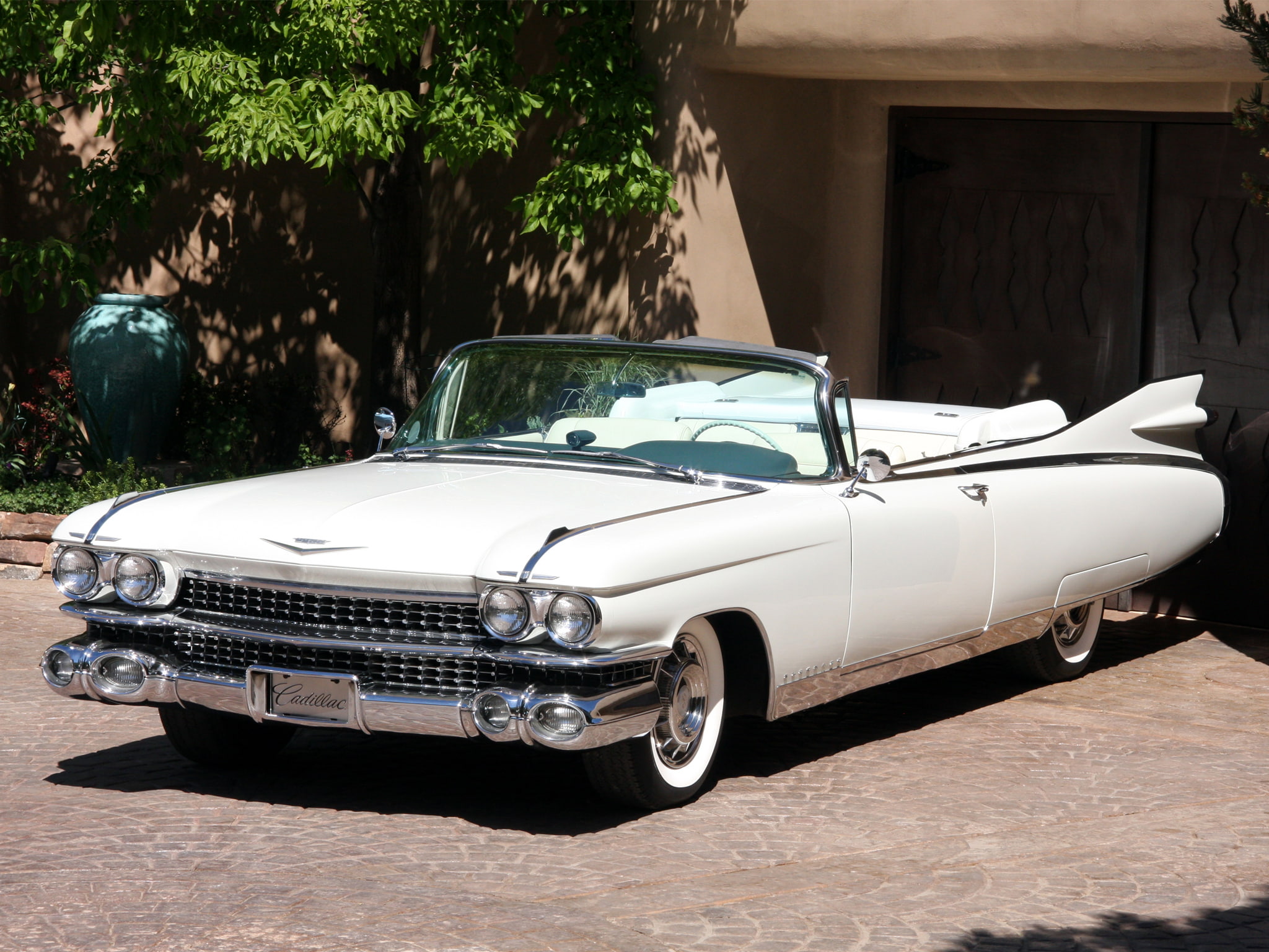 eldorado, 1959, classic, luxury, 1080P, cadillac, biarritz, convertible, HD Wallpaper