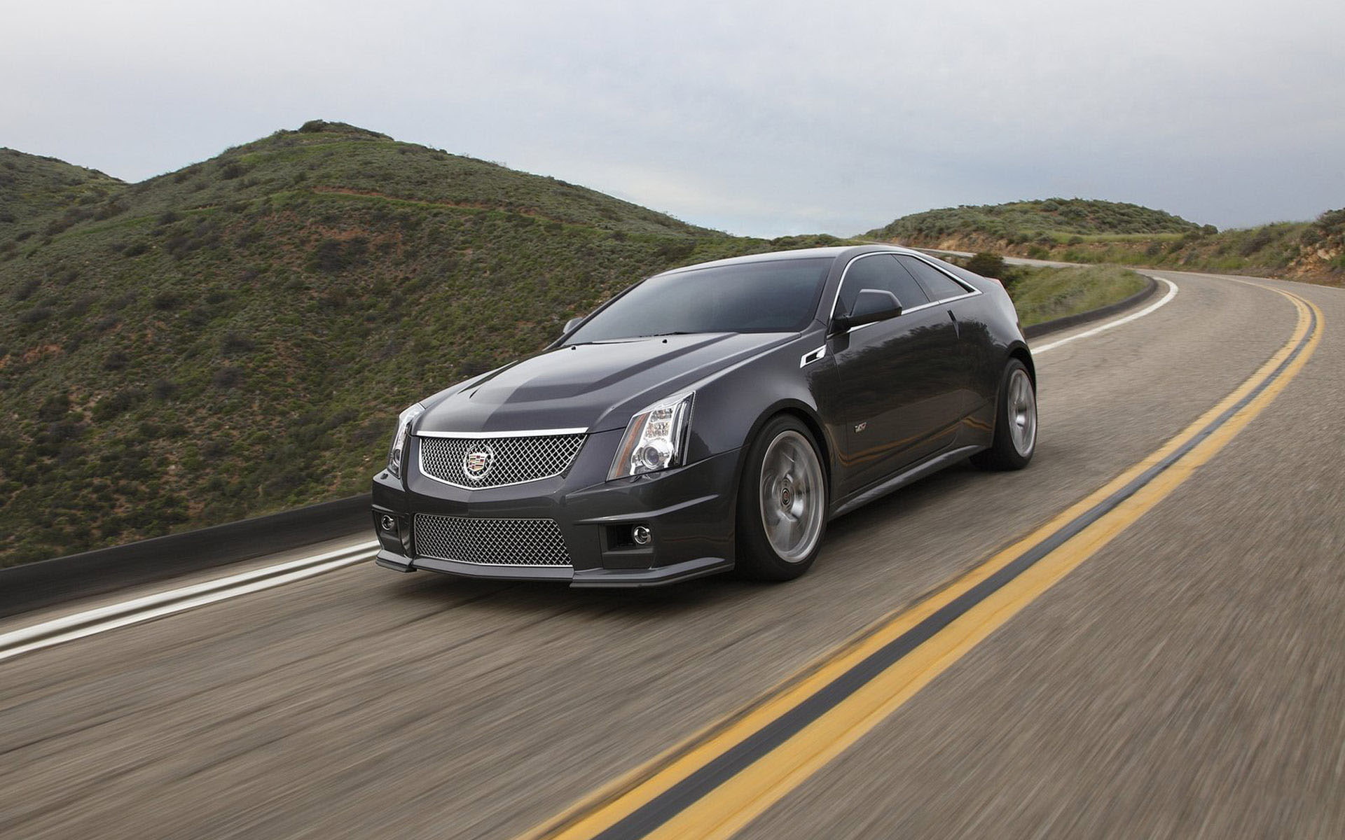 black, cars, v, cadillac, cts, 1080P, coupe, HD Wallpaper